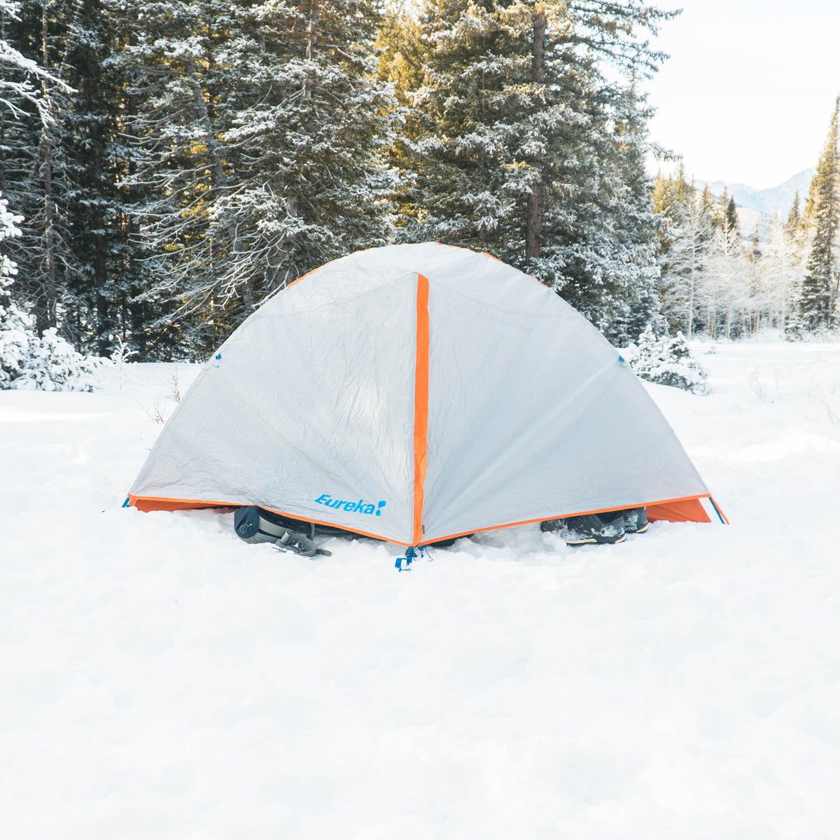 Eureka Mountain Pass 2 Tent - 2-Person Lightweight Backpacking Tent for Hiking & Camping | Waterproof & Windproof Outdoor Shelter for Adventure Travel
