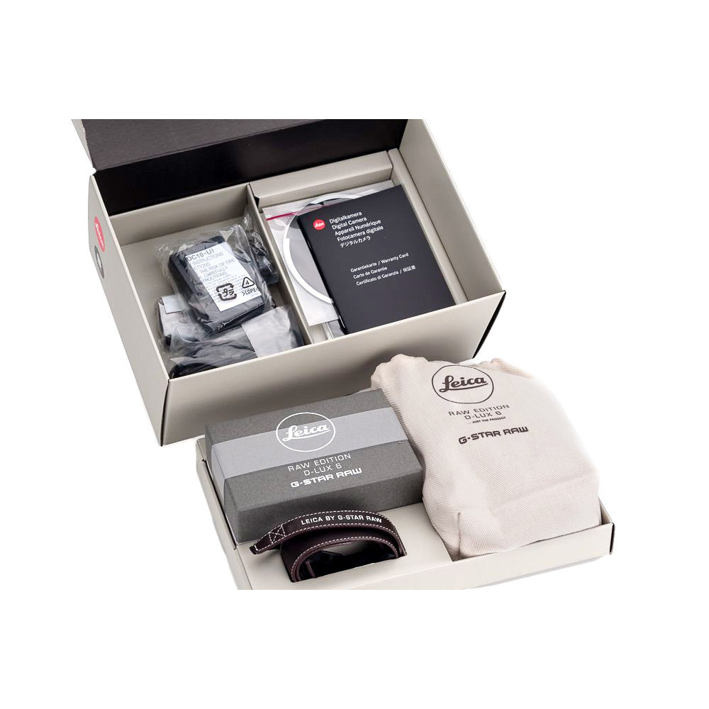 Leica D-LUX 6 Edition G Star RAW Digital Camera - Premium Compact Camera for Travel & Street Photography