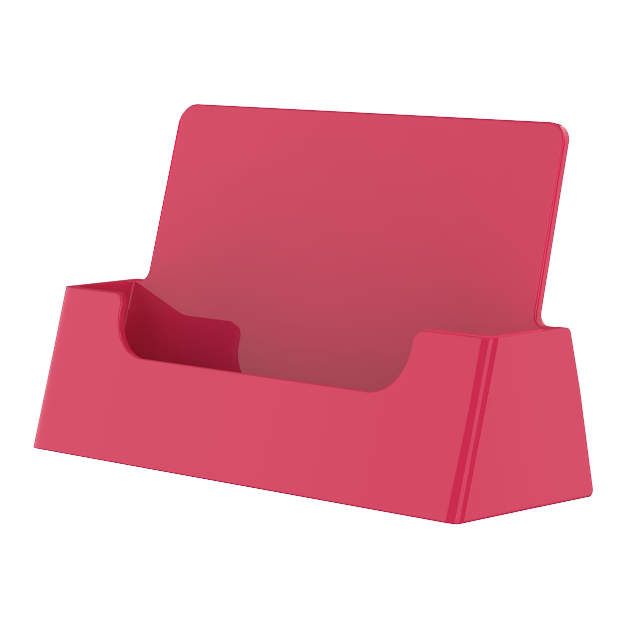20 Pack Pink Business Card Holders - 3.5