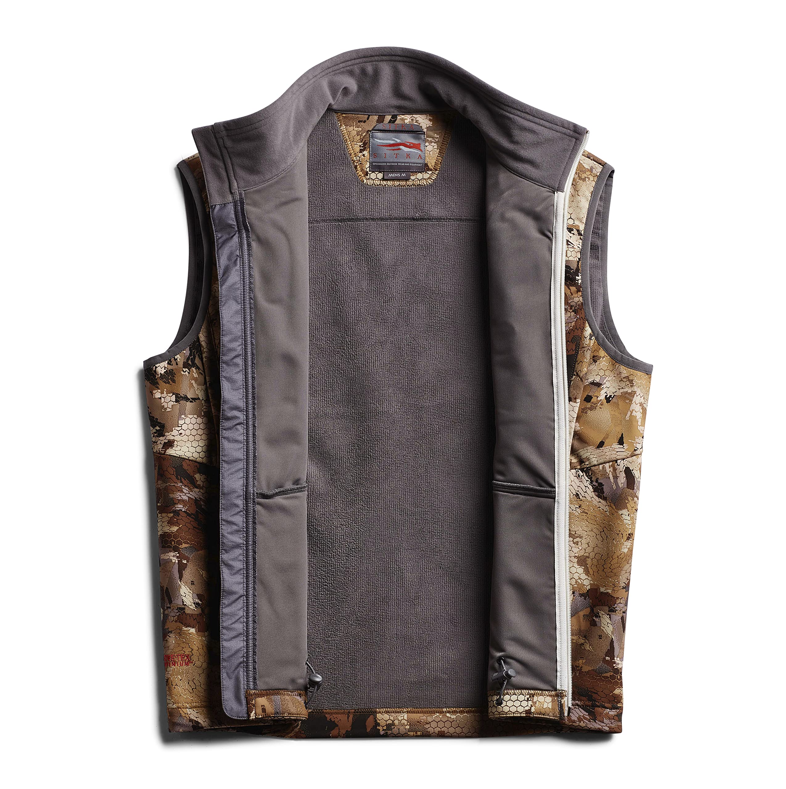 Sitka Men's Dakota Hunting Vest - Water-Repellent Camouflage Gear for Outdoor Adventures, Hunting & Tactical Use