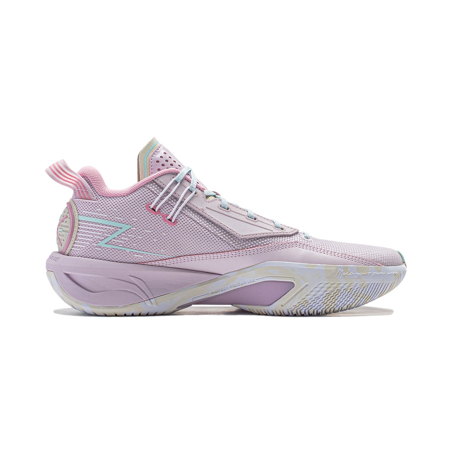 Wade Fission 9 Spring Equinox - Lightweight Basketball Shoes for Men - High Performance Outdoor & Indoor Court Sneakers - Perfect for Training, Games, and Casual Wear