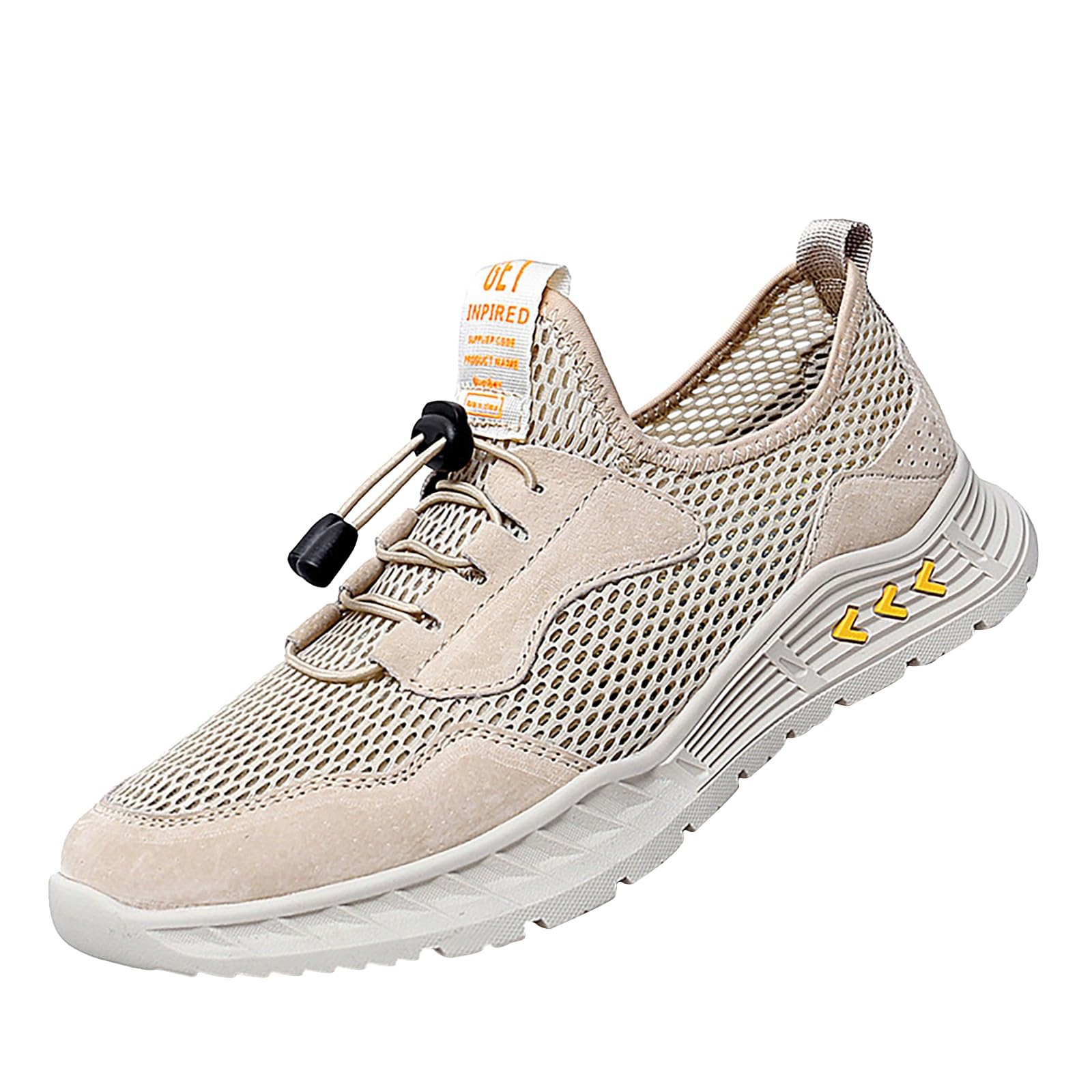 **Men's Breathable Lightweight Running Shoes - Comfortable Mesh Trainers for Jogging, Hiking & Fitness - Slip-On Sports Shoes for Walking, Gym & Outdoor Activities**