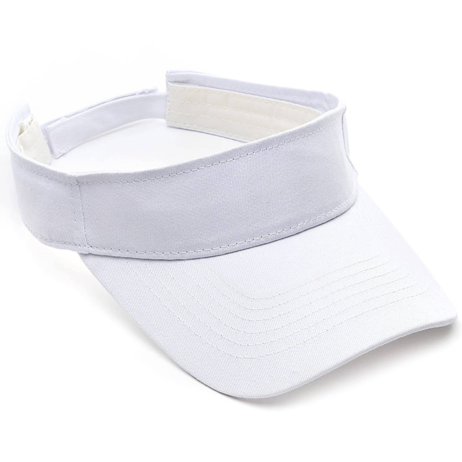 XYIYI Adjustable Sun Visor Hat for Women & Men - Breathable Golf Hat with Ponytail Hole - UV Protection for Running, Tennis, Hiking & Outdoor Activities