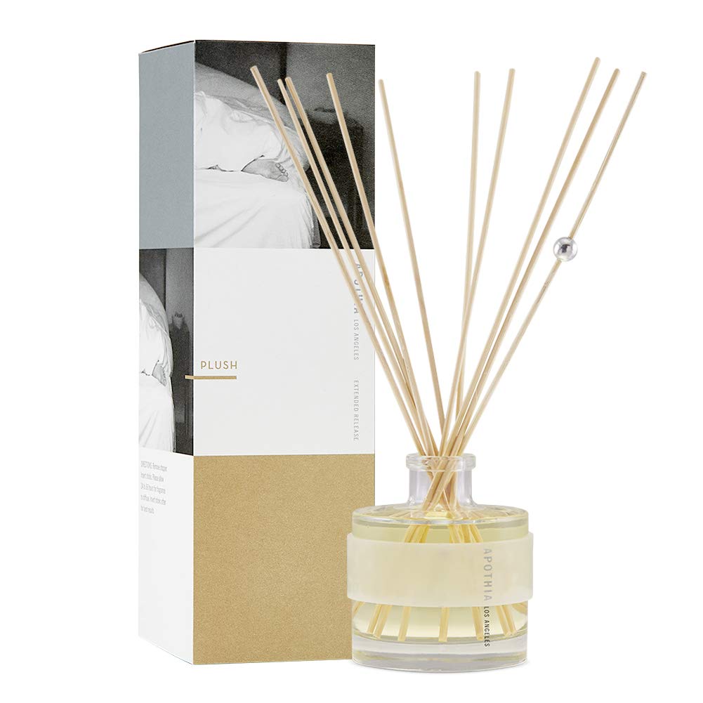 Premium French-Milled Soap & Citrus Plush Aromatic Diffuser with Essential Oils - 7 oz (200ml) Luxury Glass Bottle for Home Spa, Bathroom & Bedroom Decor - Lasts Up to 12 Months - Handcrafted in Small Batches