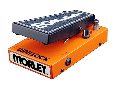 Morley 20/20 Wah Lock Pedal for Guitar - Classic Wah-Wah Effect with Locking Mechanism | Perfect for Live Performances & Studio Recording