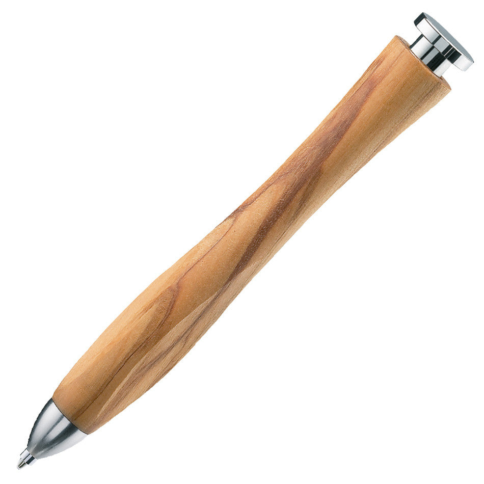 E+M Whale Twist Ballpoint Pen - Smooth Writing Retractable Pen for Office, School & Gift Giving - Premium Stainless Steel Ballpoint Pen with Ergonomic Design