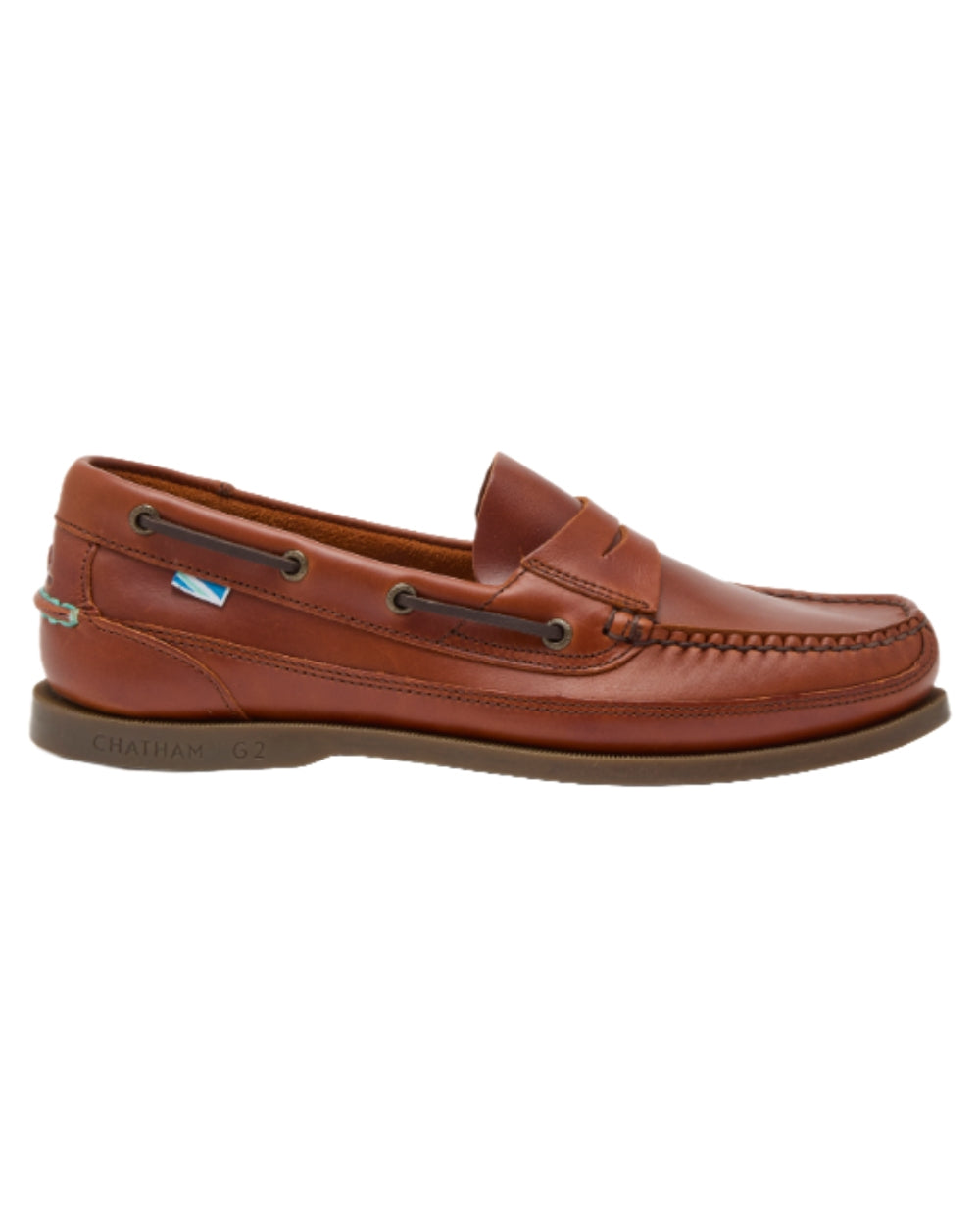 Chatham Men's Gaff II G2 Slip-On Leather Boat Shoes - Comfortable & Stylish Deck Shoes for Sailing, Boating & Casual Wear