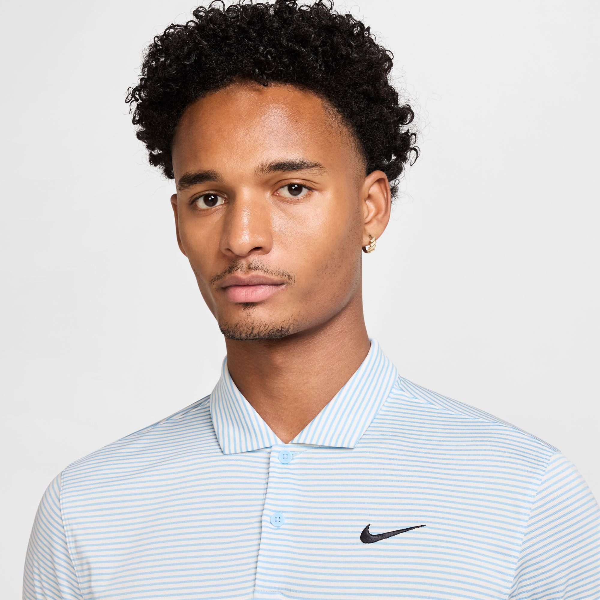 Nike Men's Core Stripe Golf Polo Shirt - Moisture-Wicking Performance Top for Golf & Casual Wear | Breathable & Comfortable for Summer & Outdoor Activities