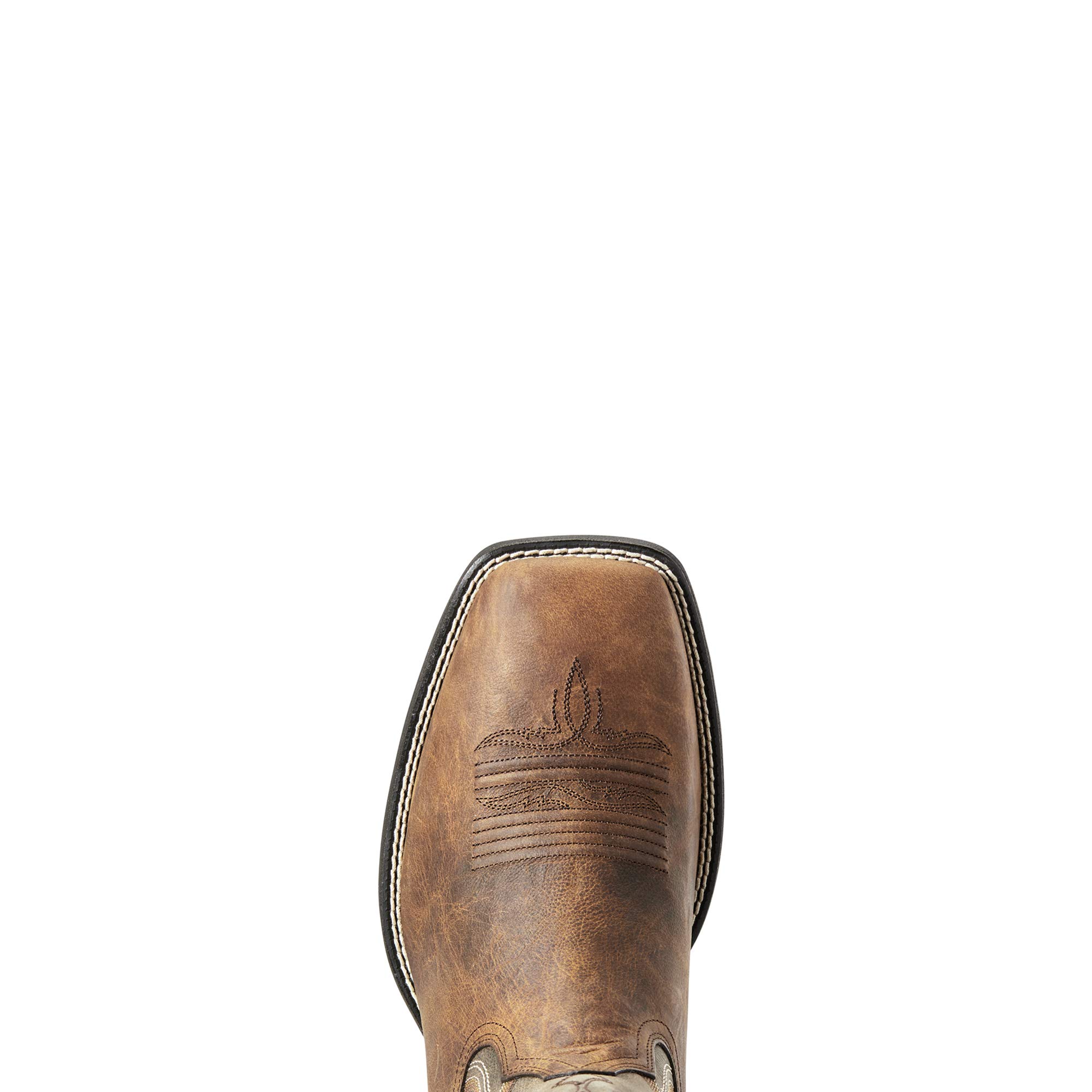 Ariat Men's Amos Western Boot - Durable Cowboy Boots for Riding & Work | Comfortable & Stylish for Ranch, Rodeo & Outdoor Activities