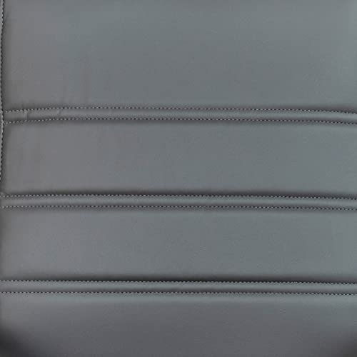 Gray Leathersoft/Chrome Frame