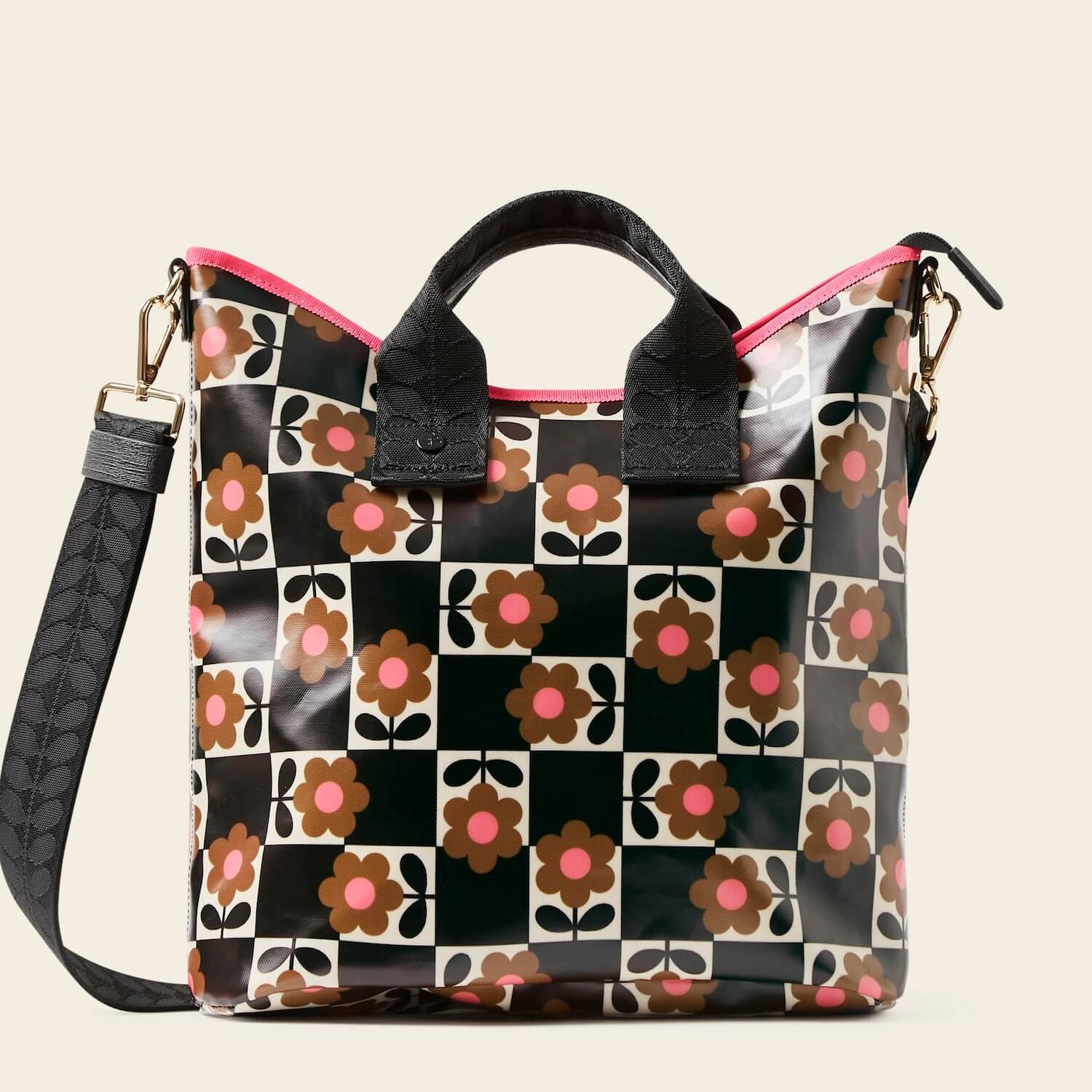Stylish Carry Grab Bucket Bag - Fashionable Flower Pot Chestnut Design Handbag for Women | Perfect for Shopping, Travel & Daily Use