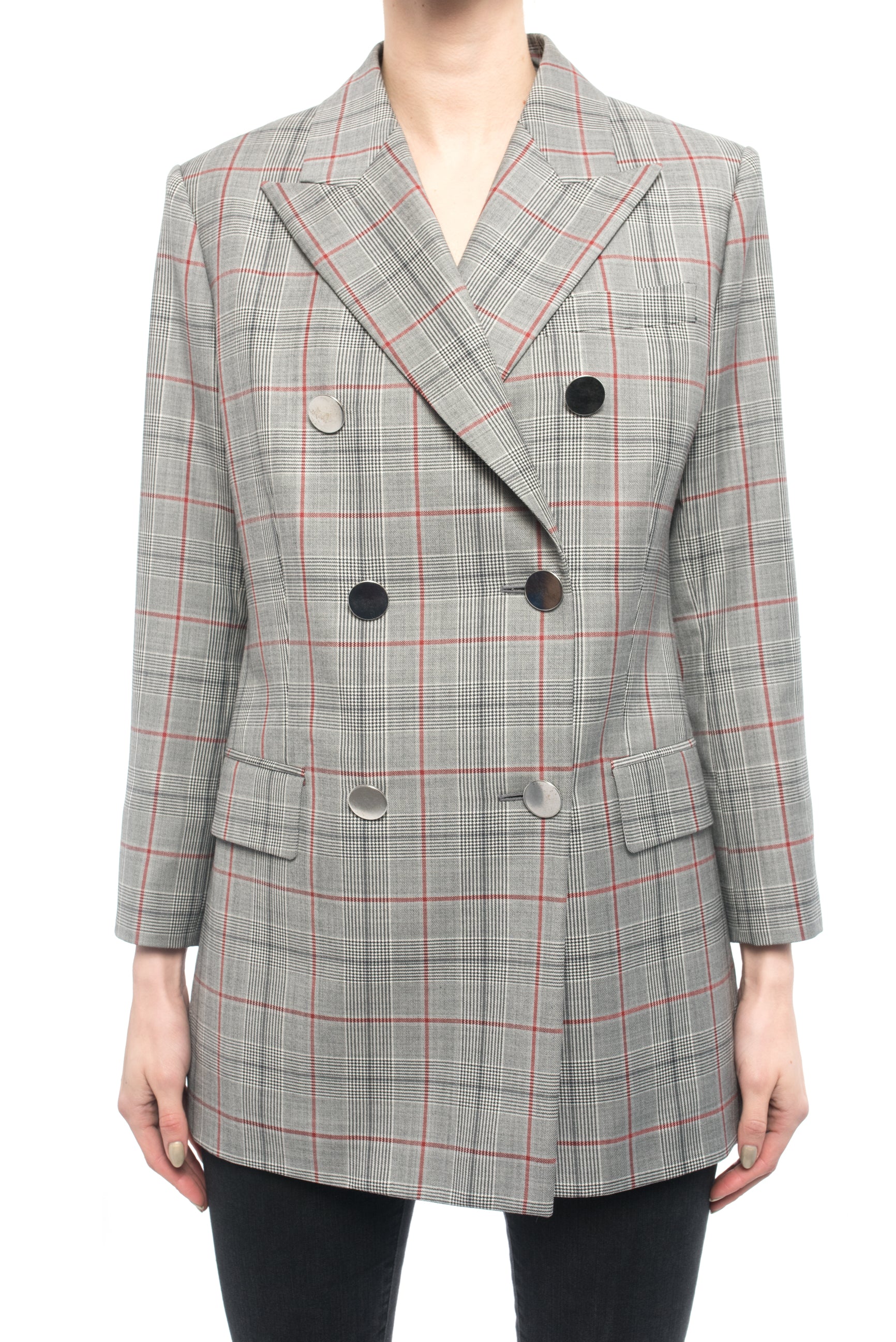 Calvin Klein 205W39NYC Raf Simons Checkered Blazer - Stylish Runway Coat for Men & Women | Perfect for Business Meetings, Fashion Events & Office Wear