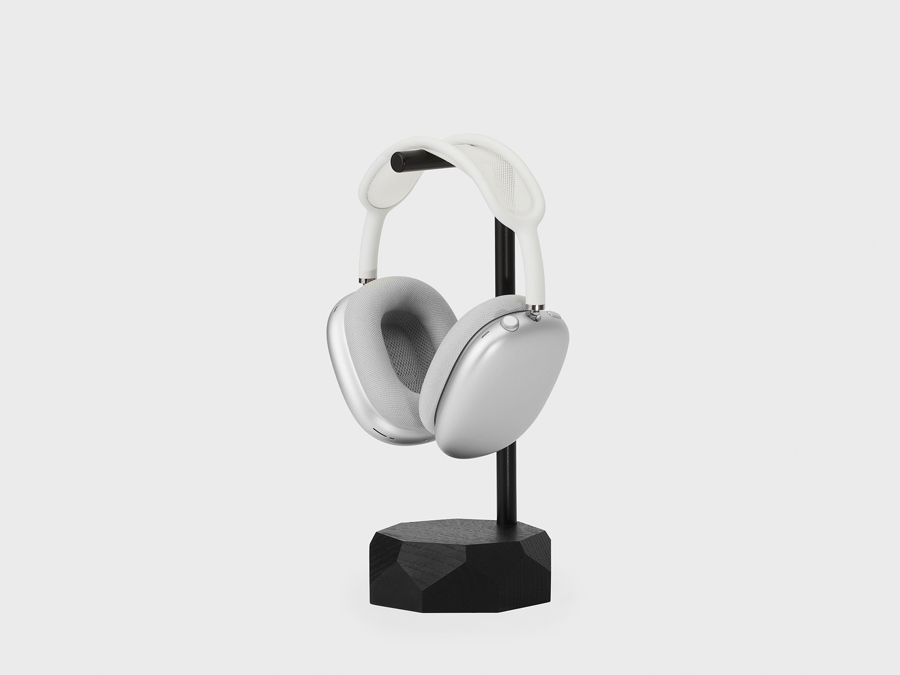 Premium Wooden Headphone Stand - Adjustable & Space-Saving Holder for Gaming Headsets, Wireless Earphones, and Over-Ear Headphones - Perfect for Home Office, Gaming Setup, and Desk Organization