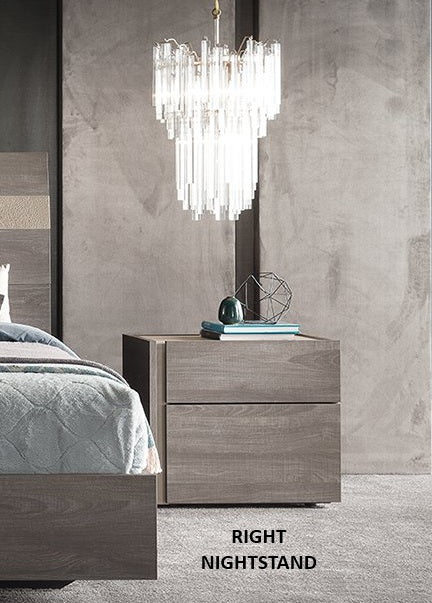 ALF NIZZA Luxury Bedroom Furniture Set - Modern Bed Frame, Nightstand & Dresser Collection for Master Bedroom Decor | Perfect for Home, Apartment & Guest Room