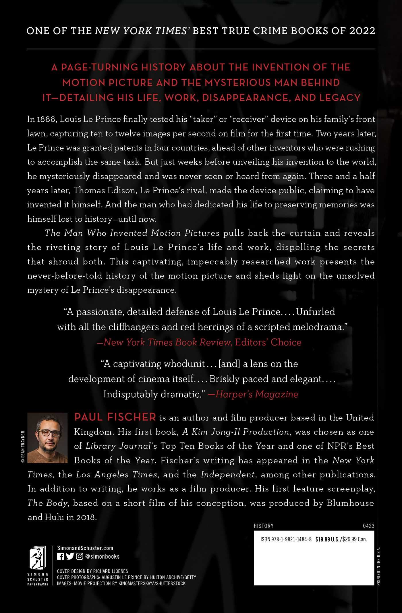 The Man Who Invented Motion Pictures: True Story of Obsession, Murder & Early Cinema History - Perfect for Film Buffs & History Enthusiasts