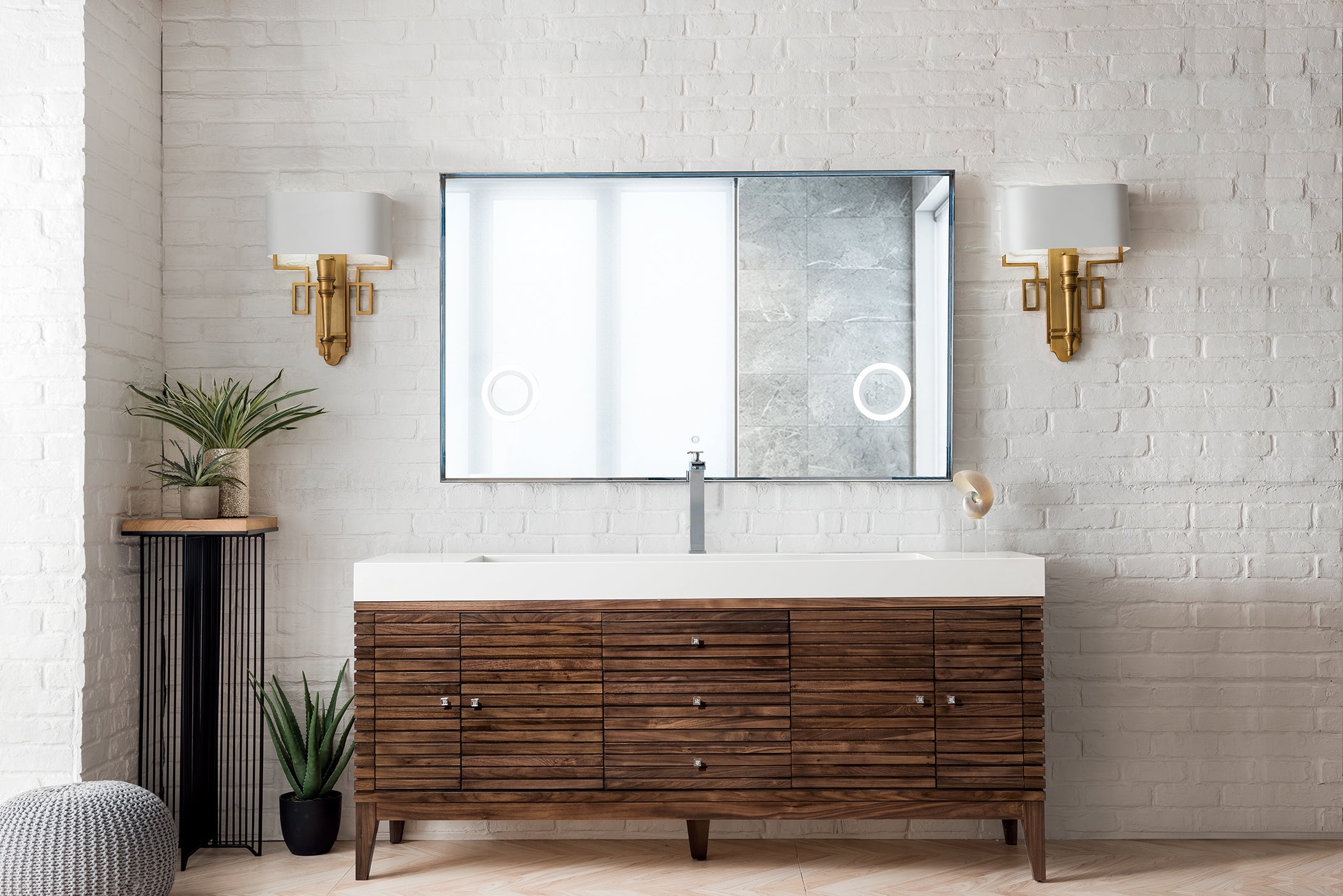 Mid Century Modern Linear 72