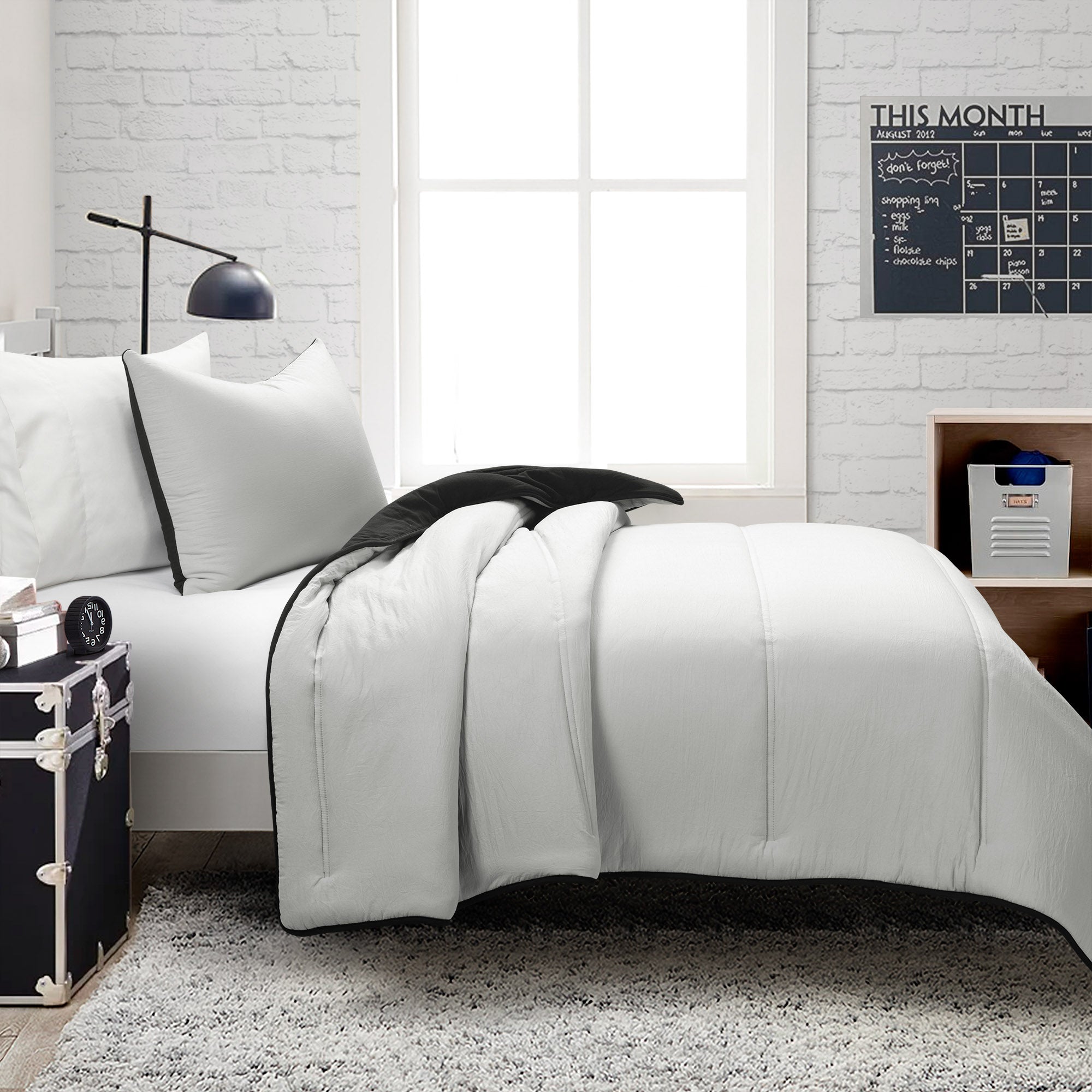 Oslo Soft Reversible Quilted Comforter Set - King Size, All-Season Bedding with Ultra-Plush Fabric - Perfect for Master Bedroom, Guest Room & Cozy Home Decor
