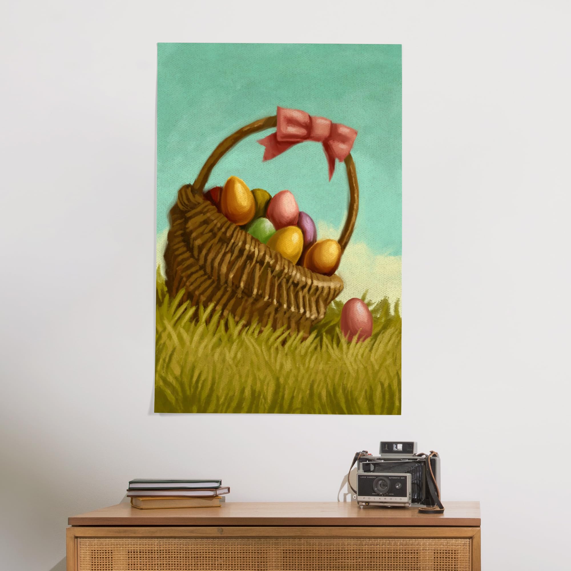 Lantern Press 24x36 Inch Giclee Art Print - Premium Oil Painting Wall Decor for Easter Basket | Perfect for Home, Office & Holiday Decoration