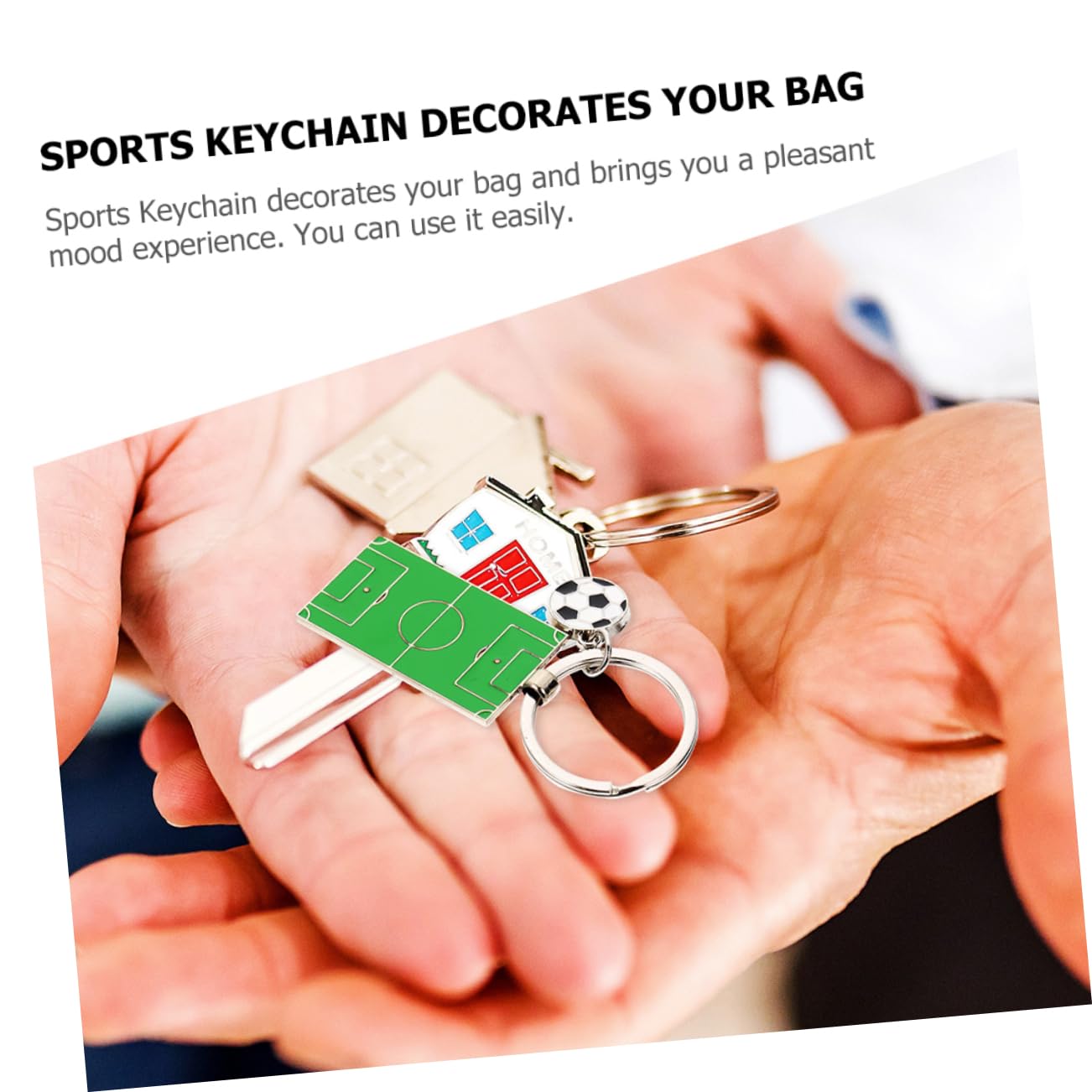 VALICLUD 24 Pcs Sports Keychain Set - Football & Basketball Key Rings for Fans - Durable Zinc Alloy Keychains - Perfect Gift for Sports Enthusiasts - Great for Game Days, Team Spirit & Everyday Carry