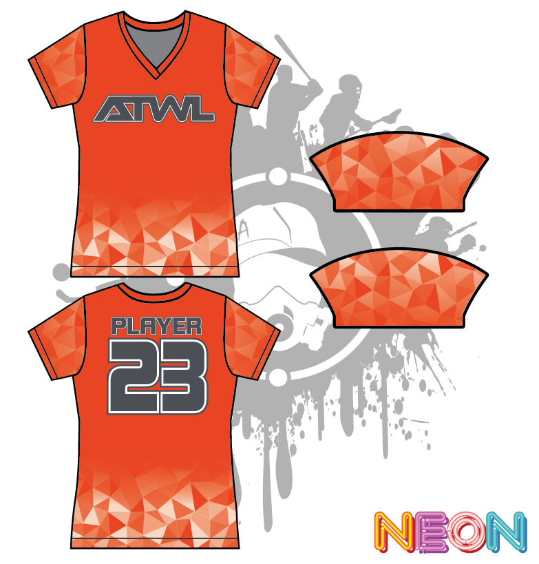 Diamond Cut Women's Full Dye Jersey - Soft & Stylish Baseball Shirt for Women - Perfect for Sports, Casual Wear & Team Uniforms