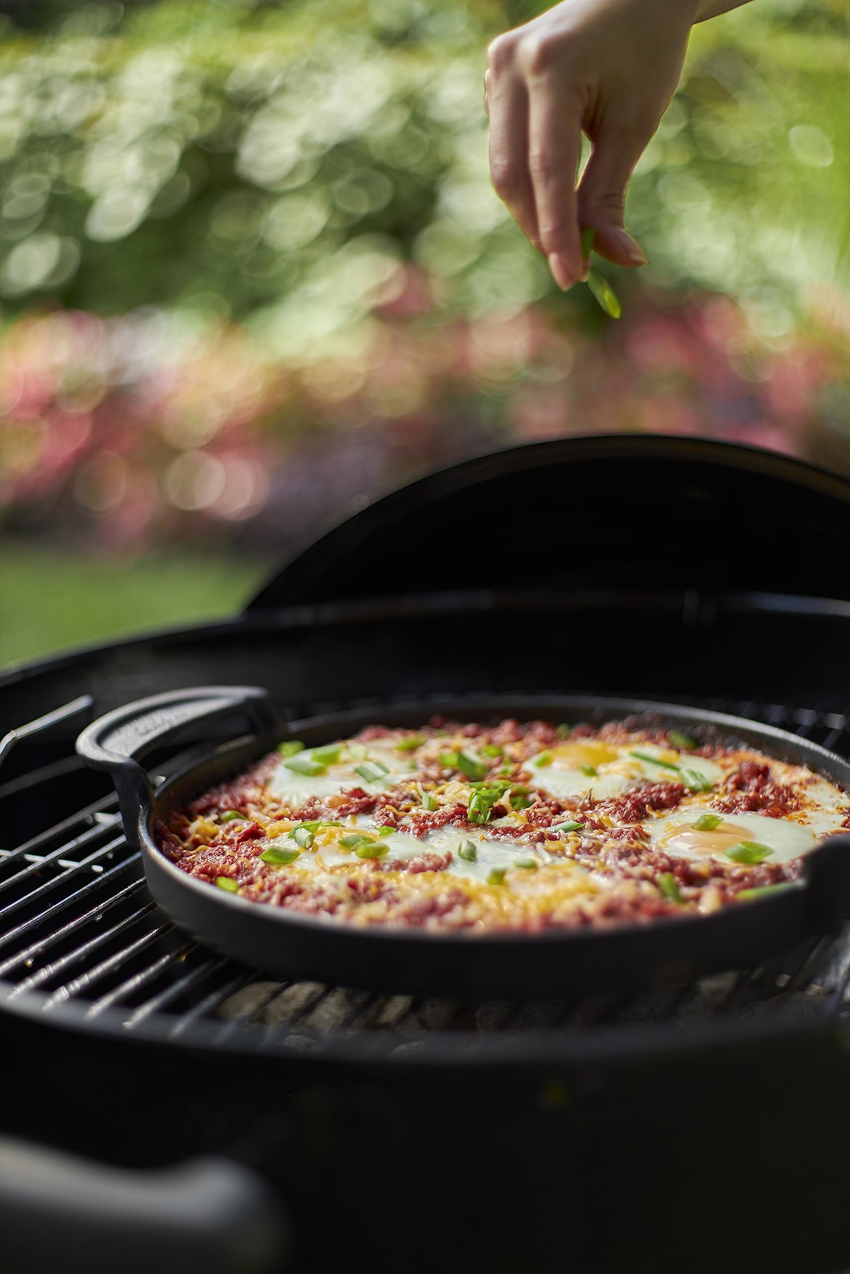 Weber Gourmet BBQ System Griddle - Premium Stainless Steel Grill Accessory for Outdoor Cooking | Perfect for Backyard BBQs, Camping & Tailgating