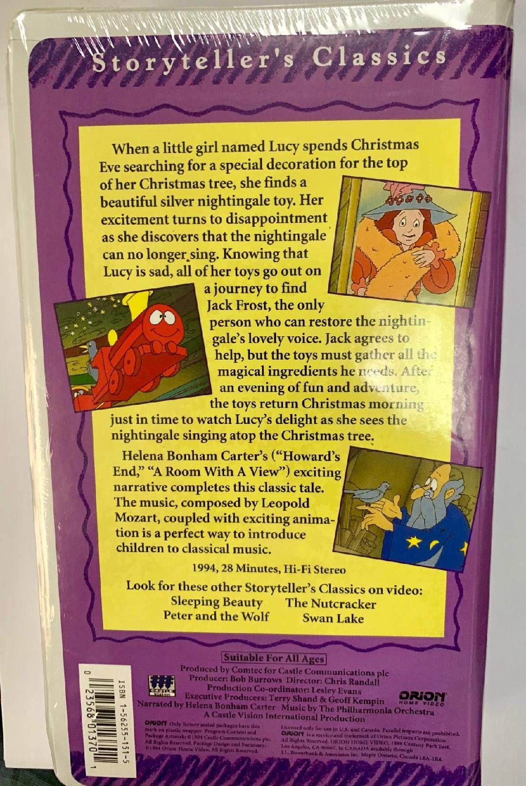 Toy Symphony with Audio Cassette [VHS] - Classic Children's Musical Adventure for Family Movie Nights & Educational Entertainment