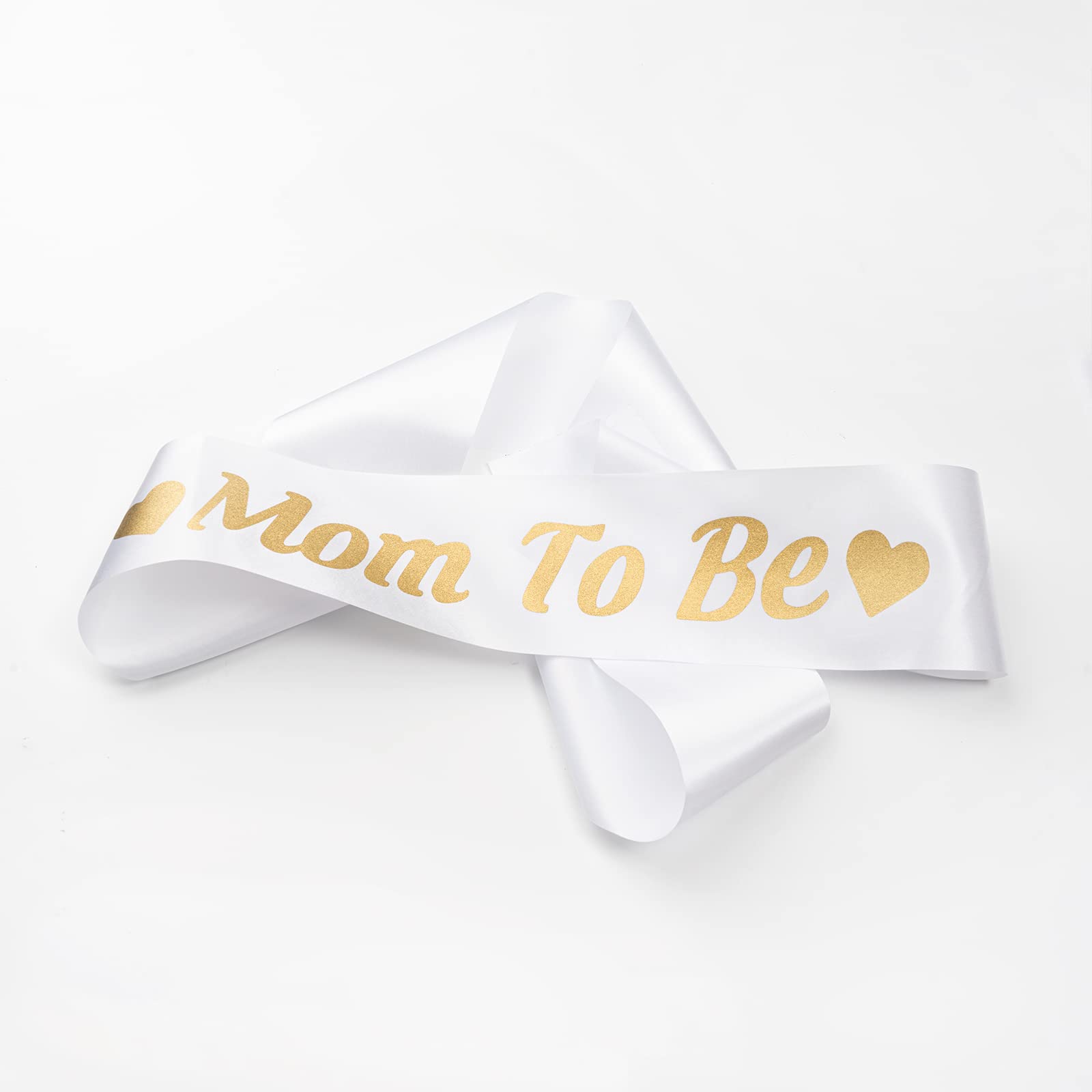 Mom to Be Sash & Corsage Pin Set - Baby Shower Decorations for Pregnancy Announcement, Maternity Photo Props, Gender Reveal Party Supplies - Perfect for Maternity Dresses & Pregnancy Celebrations