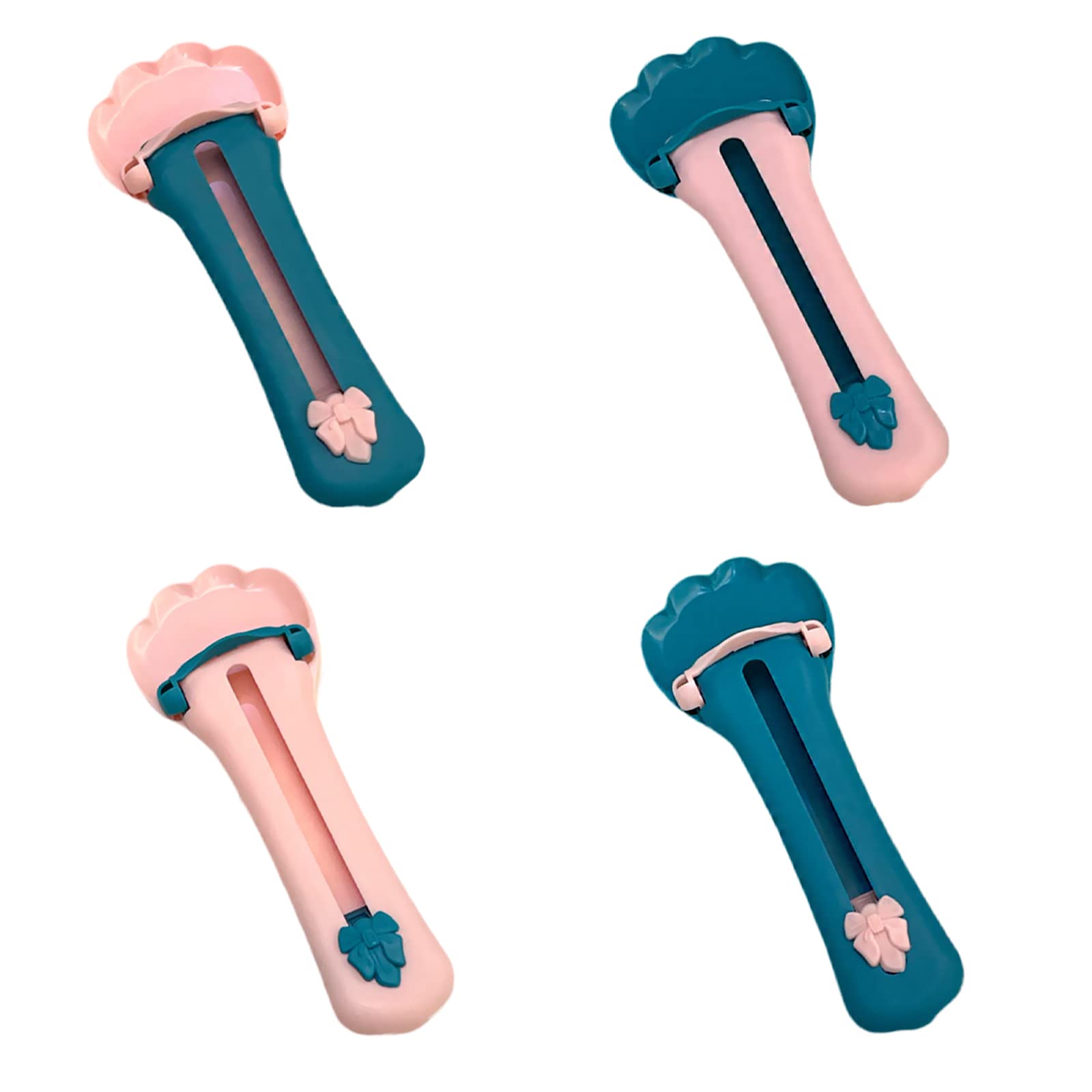 Premium Cat Claw Shaped Squeeze Spoon for Lickable Wet Cat Treats - Delectables Liquid Snack Feeder - Perfect for Kittens & Adult Cats (Pink) - Ideal for Stress Relief, Bonding & Mealtime Fun