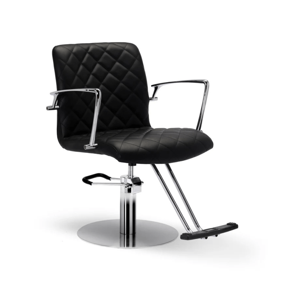 Lanvain SARA Styling Chair 259 - Professional Salon Chair for Hairdressers & Barbers - Adjustable Hydraulic Stylist Chair with Swivel Base - Perfect for Salons, Barber Shops & Home Use