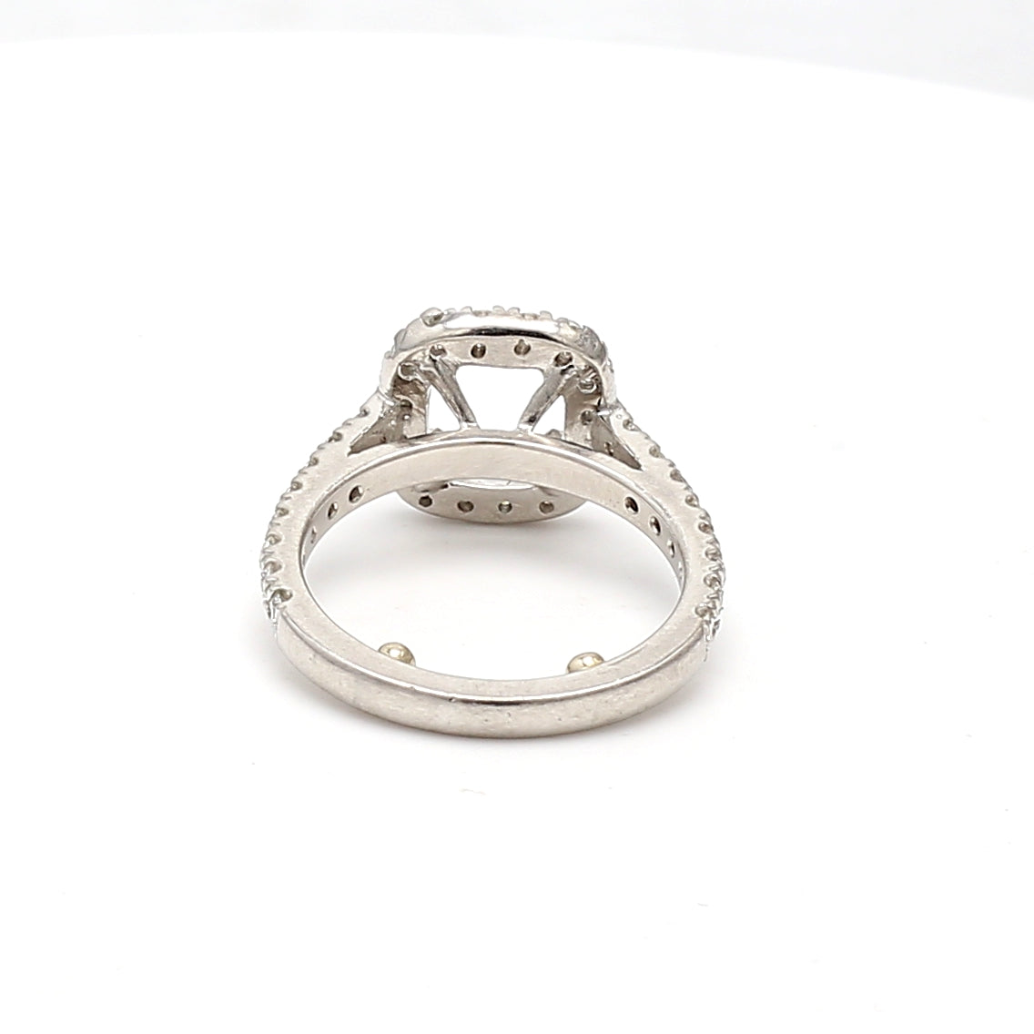 0.26 Carat Round Brilliant G VS1 Diamond Platinum Semi Mount Ring - Perfect for Engagement, Wedding & Anniversary Jewelry Gifts
