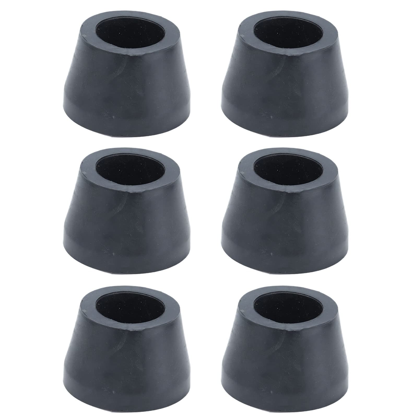 6PCS Air Compressor Foot Pads - Detachable Rubber Anti-Vibration Pads Replacement for Air Compressors - Reduce Noise & Vibration for Home Garage & Workshop Use