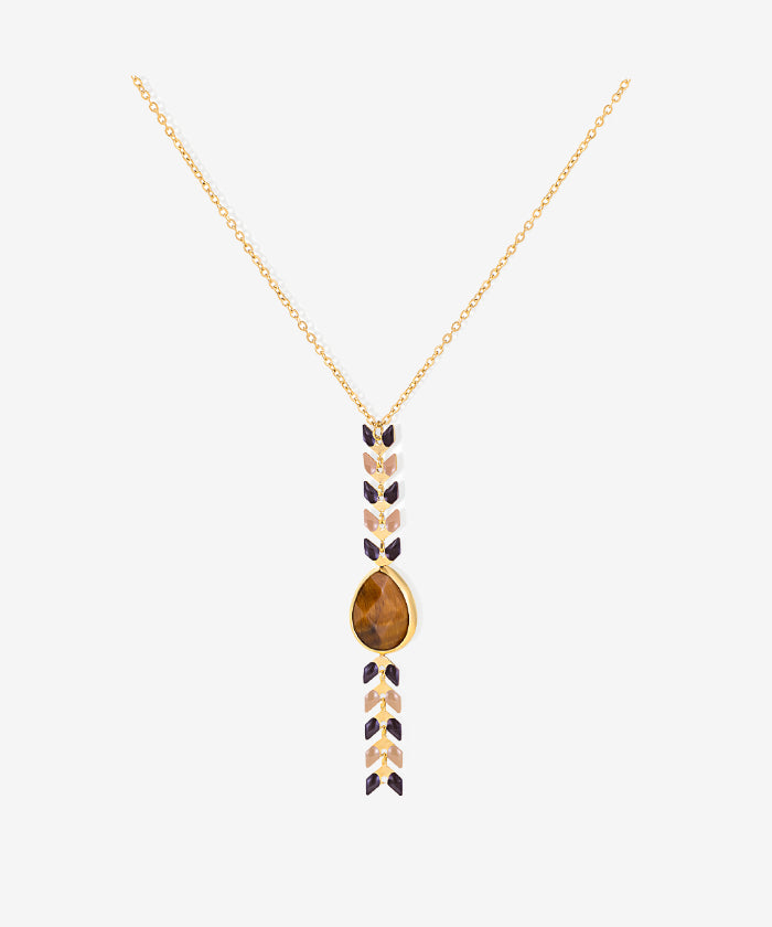 Wrangler Demeter’s Tear Onyx Necklace for Women - Elegant Black Gemstone Pendant Jewelry Gift for Birthday, Anniversary & Special Occasions | Perfect for Everyday Wear, Date Nights & Formal Events