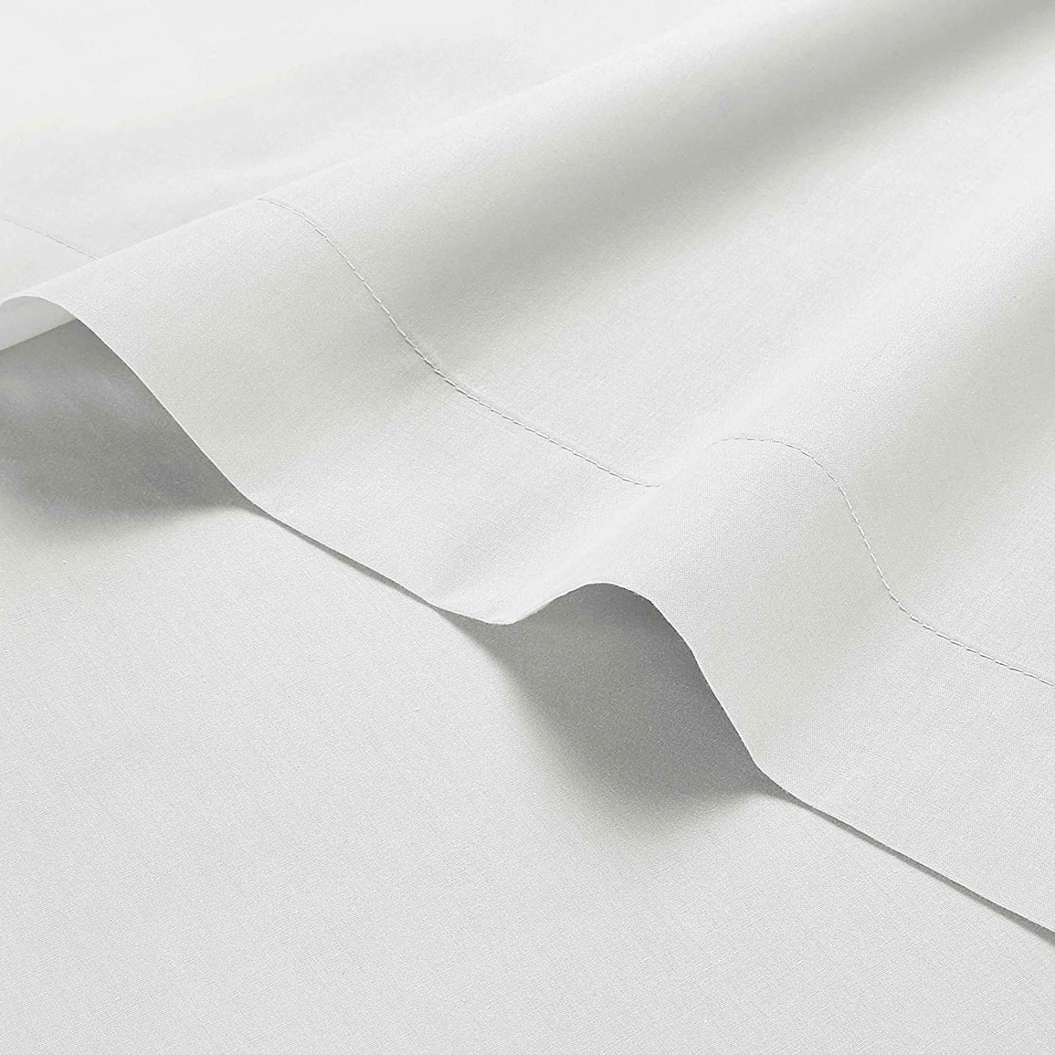 Premium 100% Cotton 400 Thread Count Queen Size Flat Sheet Set - 18 Pack (90x102 Inches, White) | Ultra Soft & Breathable Bed Sheets for Hotels, Dorms, and Home Use