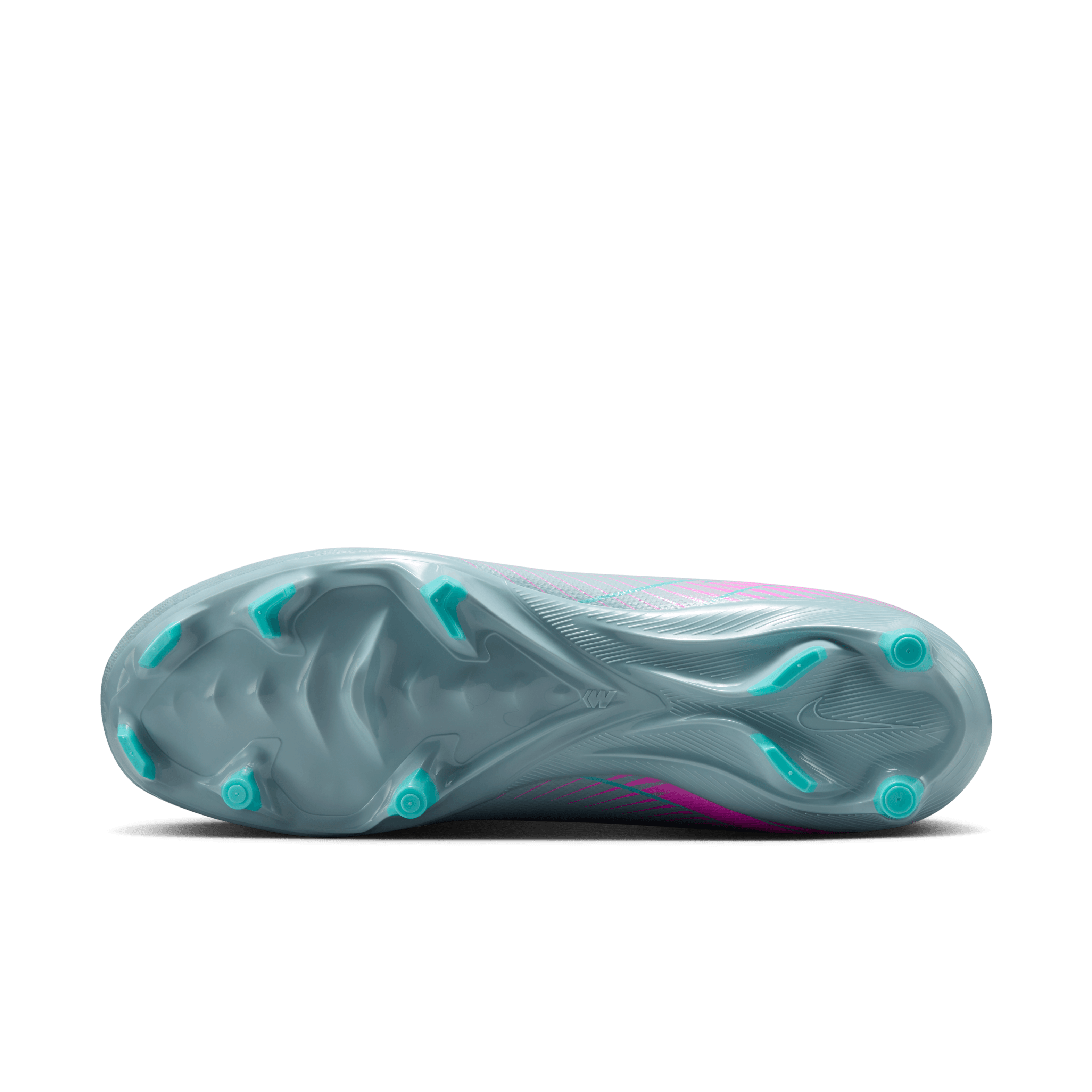 Nike Mercurial Superfly 10 Academy FG/MG Soccer Cleats for Men - Lightweight Football Shoes with Dynamic Fit (Ocean Cube/Pink Blast) - Perfect for Turf & Artificial Grass Training Sessions