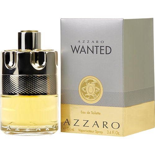 Azzaro Wanted Men's Cologne Eau De Toilette Spray 3.4 oz - Fresh Woody Fragrance for Day & Night Wear, Date Night & Special Occasions