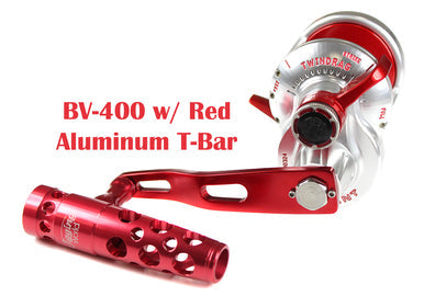 Jigging World Power Handles for Accurate Boss Valiant 400-600 Size Lever Drag Reels - Upgrade Your Saltwater Fishing Gear for Big Game & Offshore Angling
