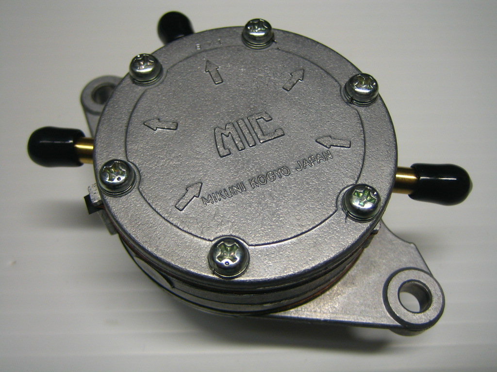 Mikuni DF52 Fuel Pump - High Performance Electric Fuel Pump for Motorcycles, ATVs, and Marine Engines - Perfect for Racing, Off-Road, and Boating Applications