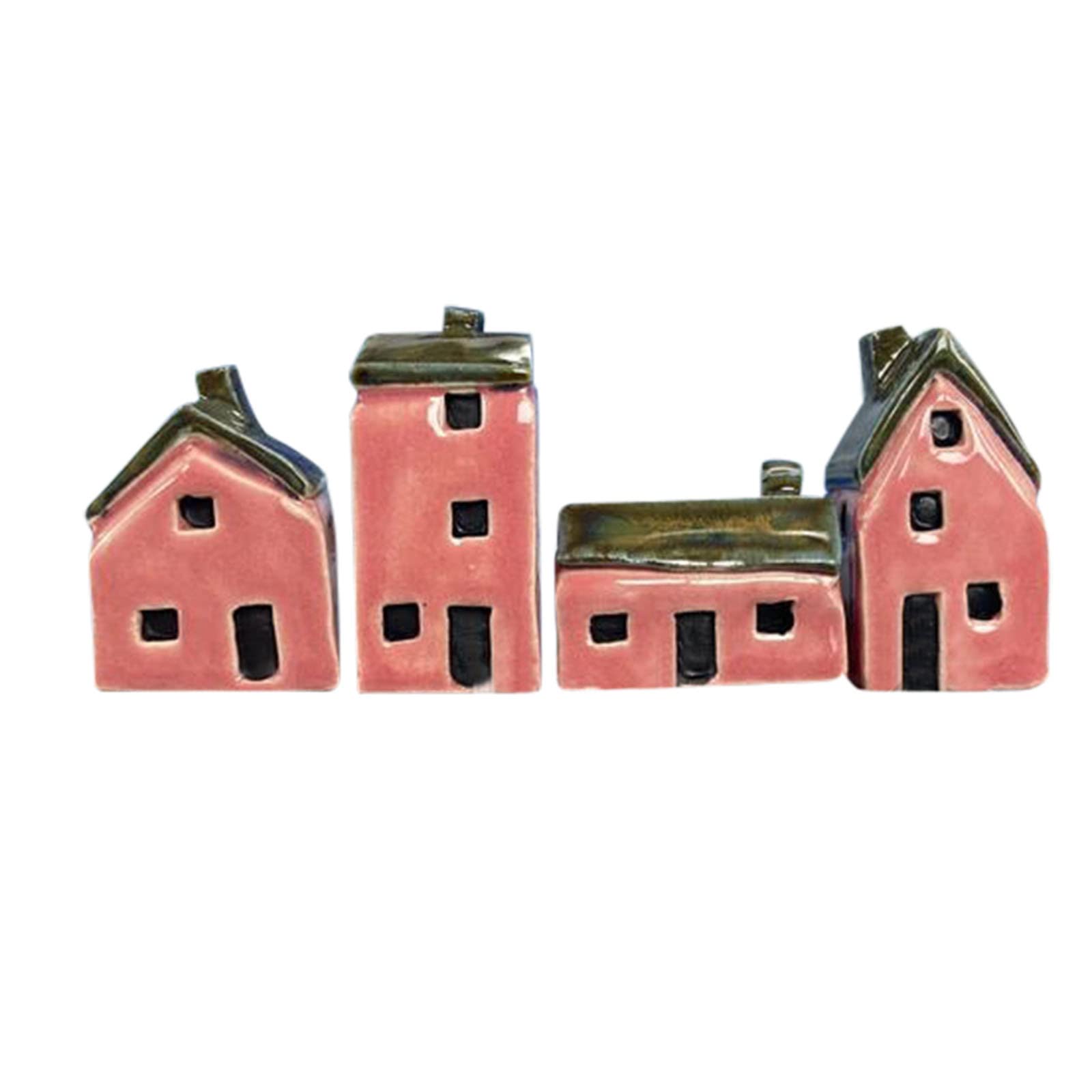 Kiosan Miniature House Collectibles - Small Villa Model for Desktop Decor, Study Ornament, Gift for Home & Office (One Size) - Perfect for Bookshelf Displays, Cozy Home Decor & Thoughtful Gifts