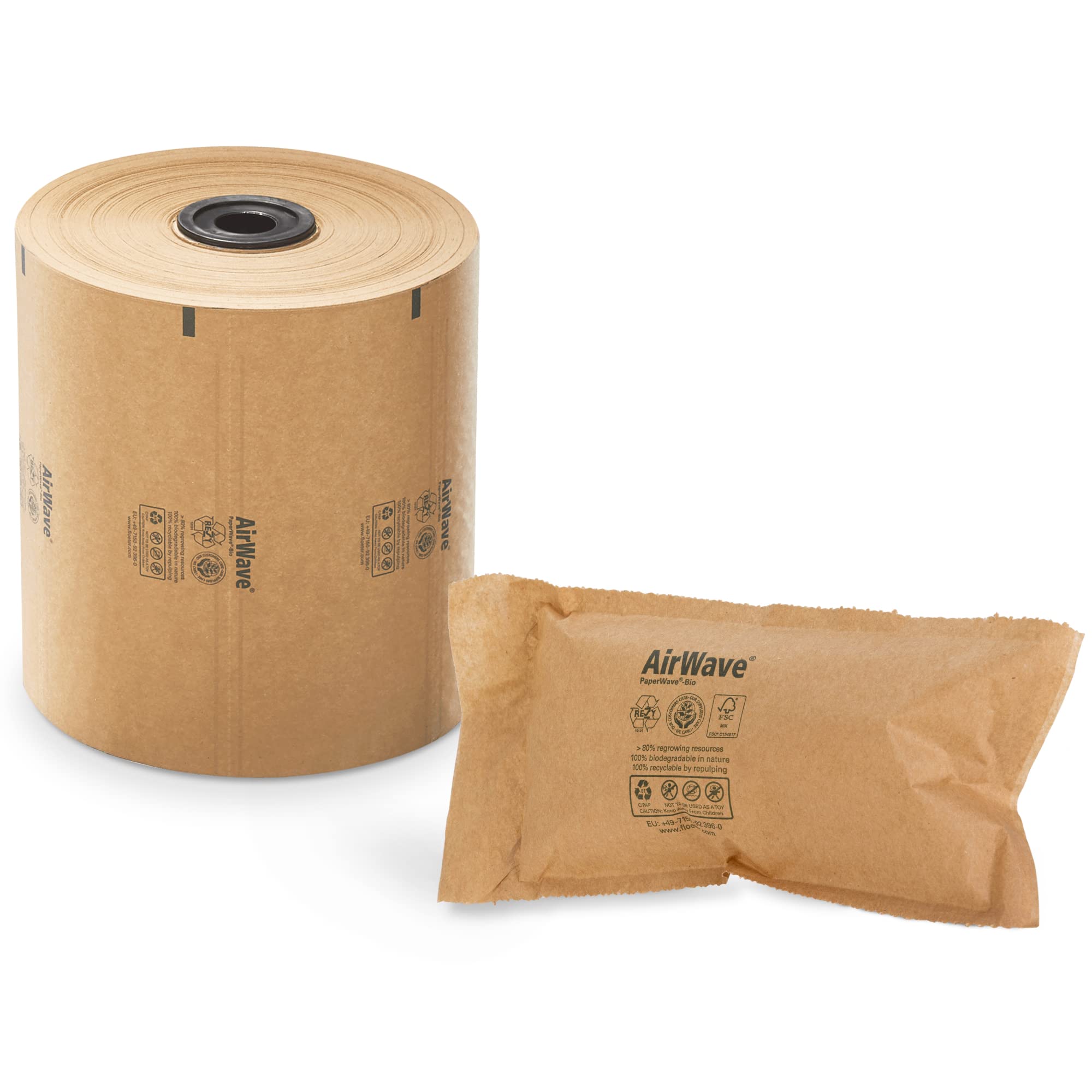Eco-Friendly PaperWave-7.1 Plastic-Free Air Pillows for Packaging | 8