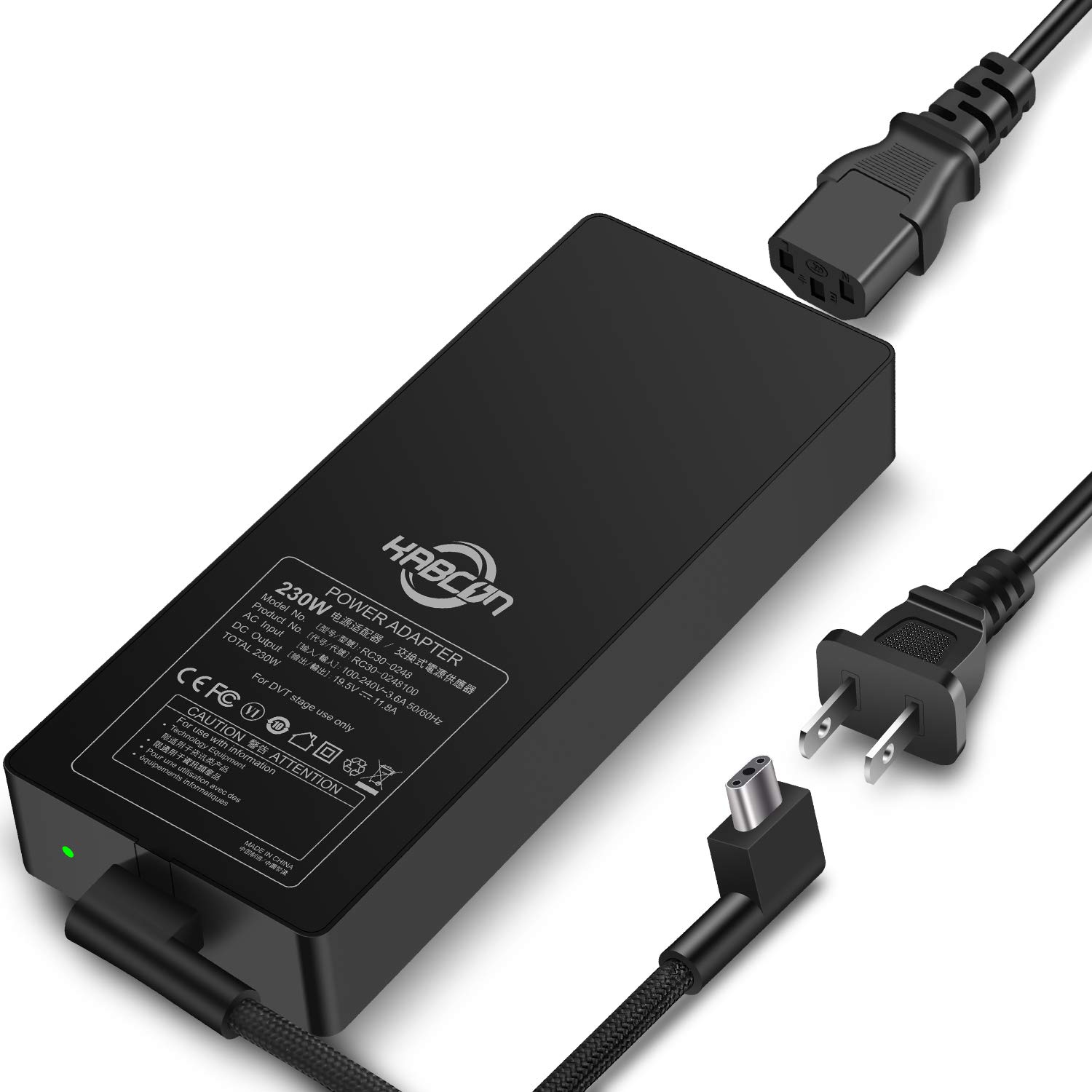 Original Title: Charger for Razer Blade Pro 17 and Razer Blade 15 Model GTX1060/GTX1070/RTX2070/RTX2080, 230W 19.5V 11.8A Laptop AC Adapter Power Supply    Optimized Title: **230W Laptop Charger for Razer Blade Pro 17 & 15 (GTX1060/GTX1070/RTX2070/RTX2080) - 19.5V 11.8A AC Power Adapter - Perfect for Gaming & Work**