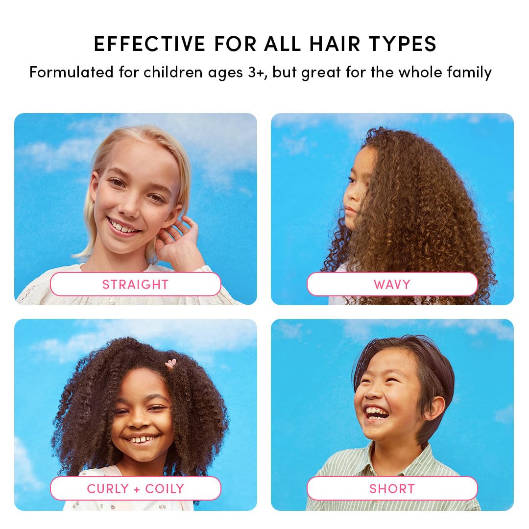 Evereden Kids Haircare & Skincare Bundle - Detangling Shampoo & Conditioner Set with 4-in-1 Leave-In Spray & After Swim Shampoo | Clean, Vegan, Non-Toxic Hair Products for Children 3+ | Perfect for Daily Hair Care & Post-Swim Protection