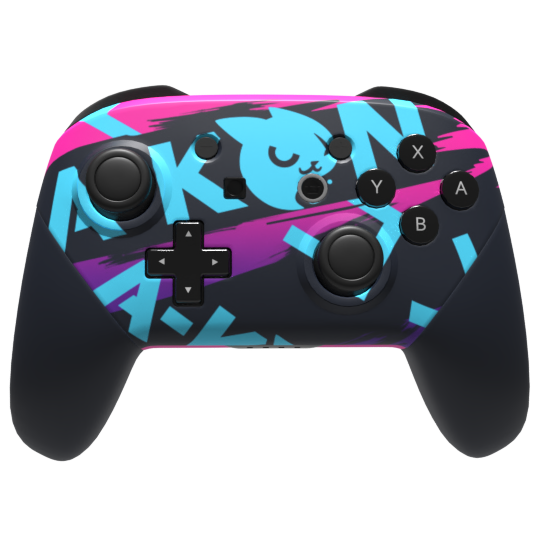 Akon 2023 Switch Pro Custom Controller - Wireless Gamepad for Nintendo Switch, PC & Mobile Gaming - Perfect for Competitive Play, Streaming & Esports