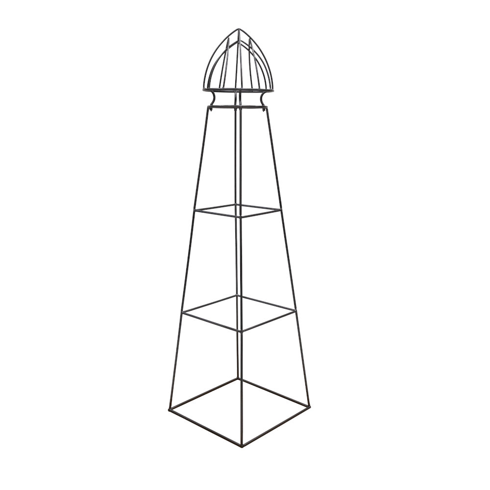 Achla Designs Minar Pylon - Elegant Garden Obelisk for Outdoor Decor | Perfect for Landscaping, Patio, and Backyard Accents