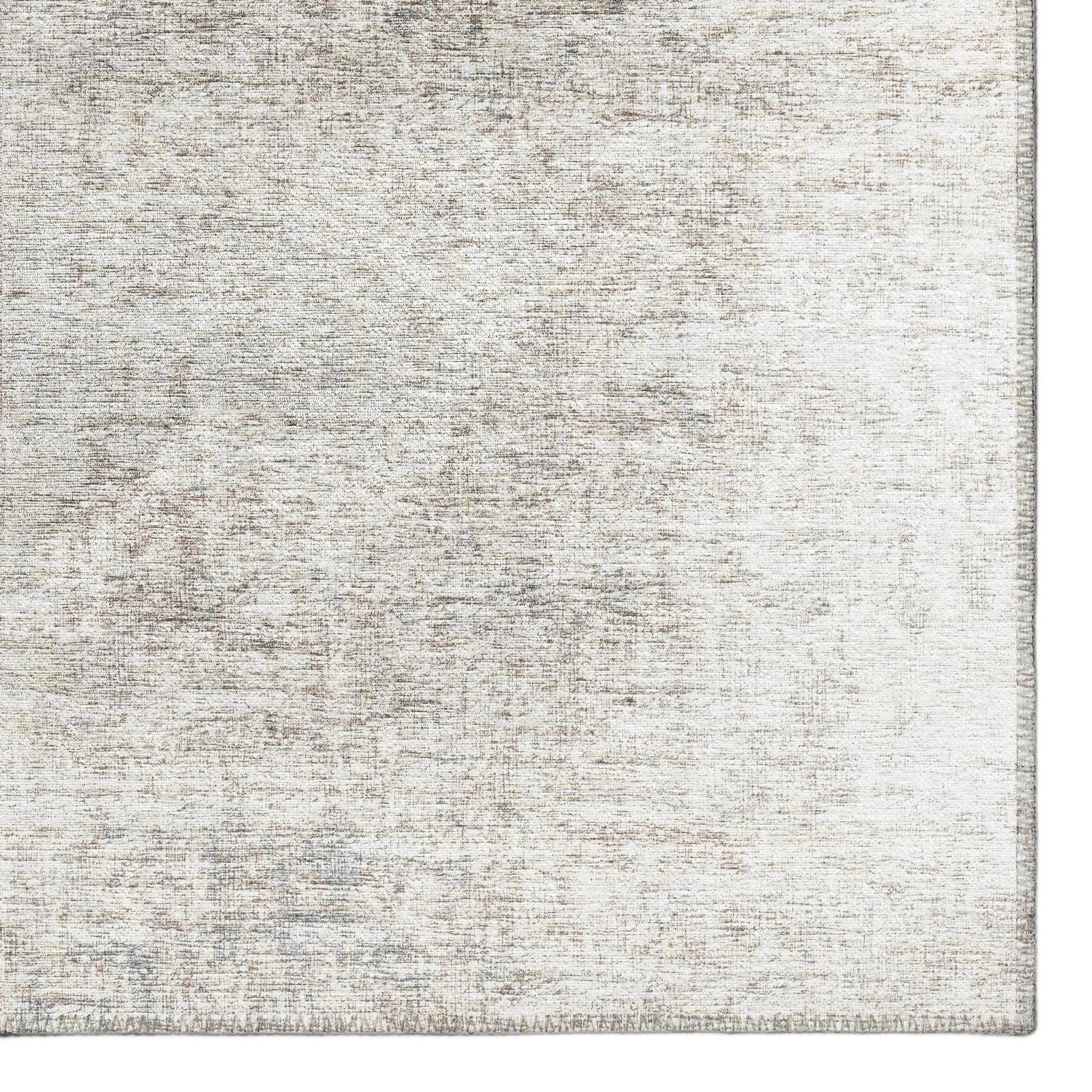Addison Rylee ARY31 Grey Washable Indoor Outdoor Area Rug 1'8