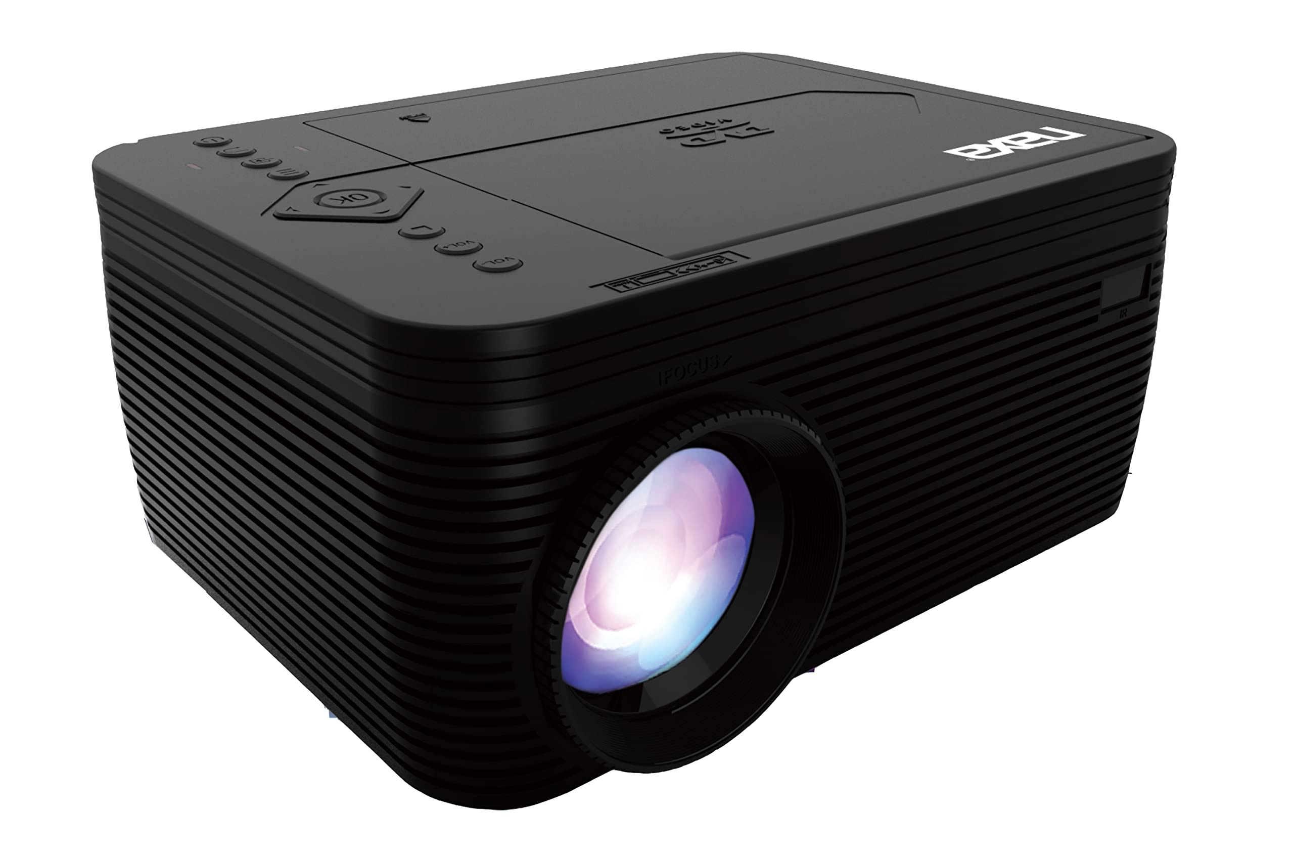 Naxa Electronics NVP-2500 150-Inch 720p LCD Projector with Built-in DVD Player & Bluetooth - Home Theater, Movie Nights, Gaming & Outdoor Entertainment