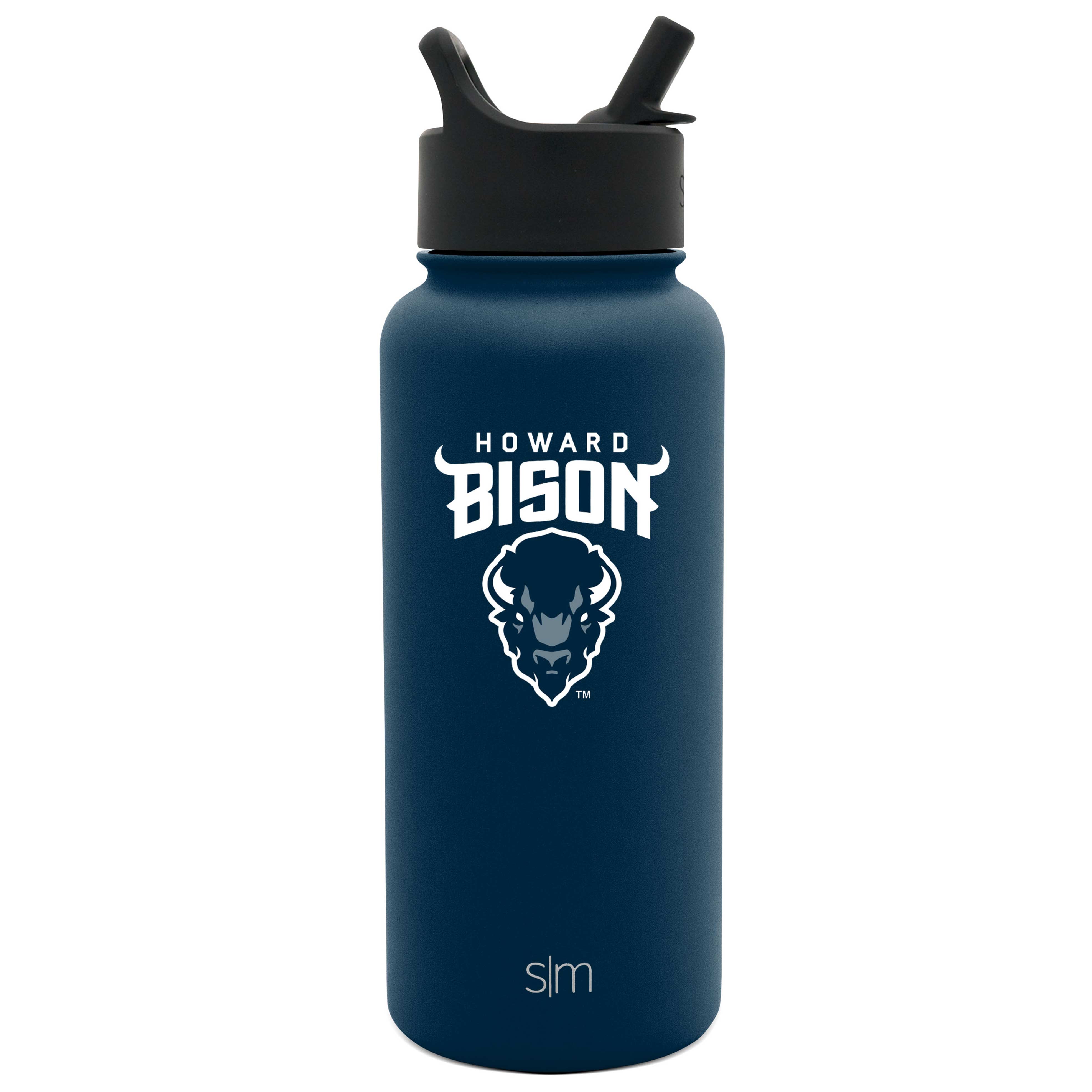Collegiate Summit Insulated Water Bottle with Straw Lid - Leakproof Stainless Steel for School, Gym & Outdoor Activities