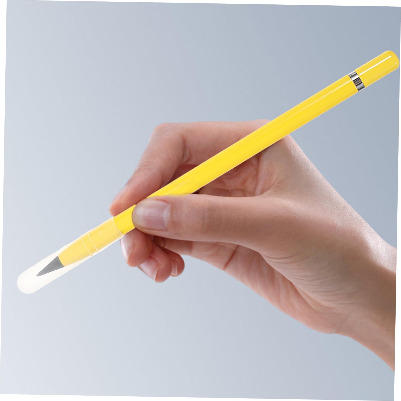 12 Pack Inkless Metal Pencils with Replaceable Tips - Reusable & Erasable Alloy Plastic Writing Tool for Office, School, Sketching & Note Taking