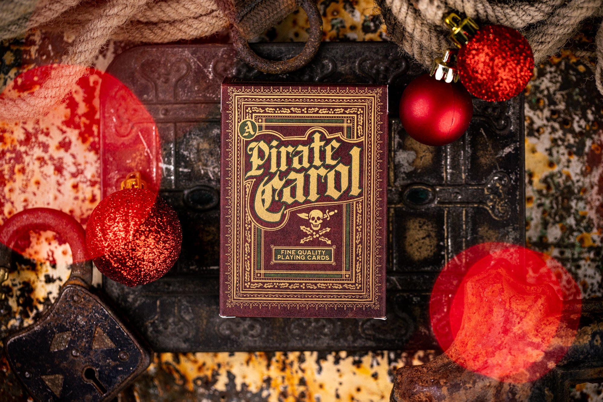 Premium Pirate Carol Luxury Playing Cards - Elegant Deck for Poker, Magic Tricks & Collectors - Perfect for Game Nights, Gifts & Themed Parties
