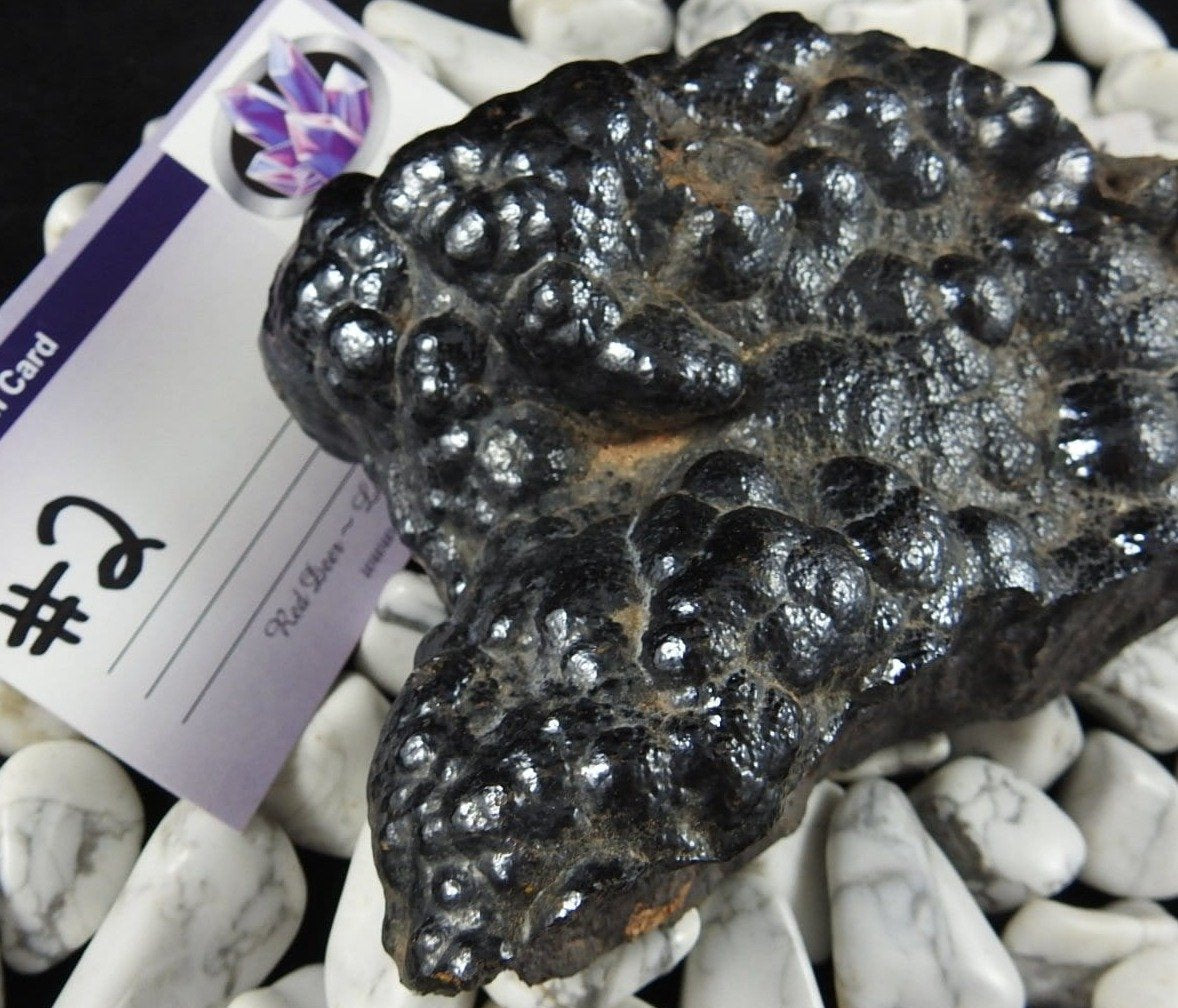 Botryoidal Hematite Specimen - Rare Mineral Collection for Healing & Decor | Crystal Healing, Home Display, Gift Idea