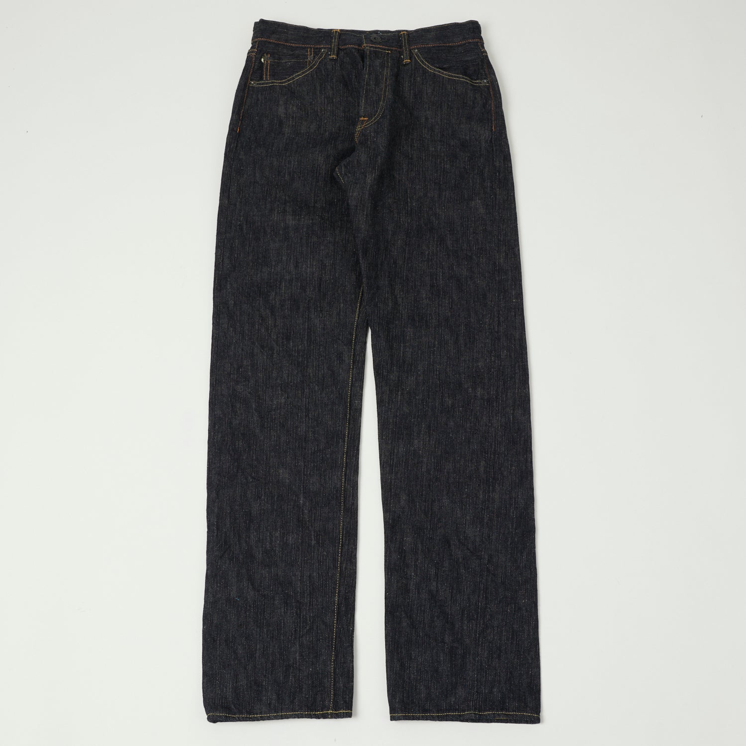 ONI 288 Kihannen 16oz 'Green Cast' Loose Straight Jeans - One Wash Denim Pants for Men | Premium Raw Selvedge Jeans | Perfect for Casual Wear, Street Style & Everyday Outfits
